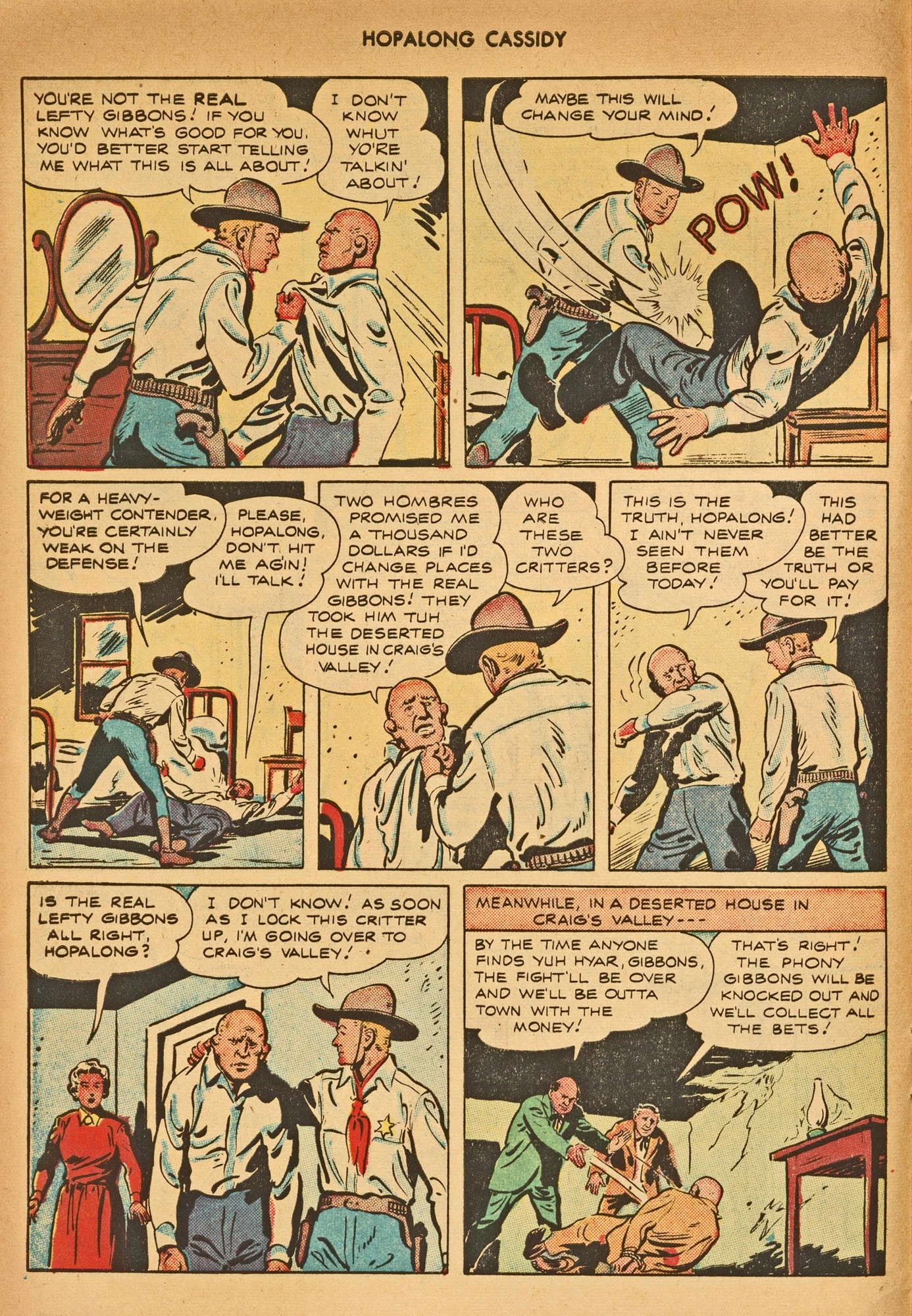 Read online Hopalong Cassidy comic -  Issue #14 - 20