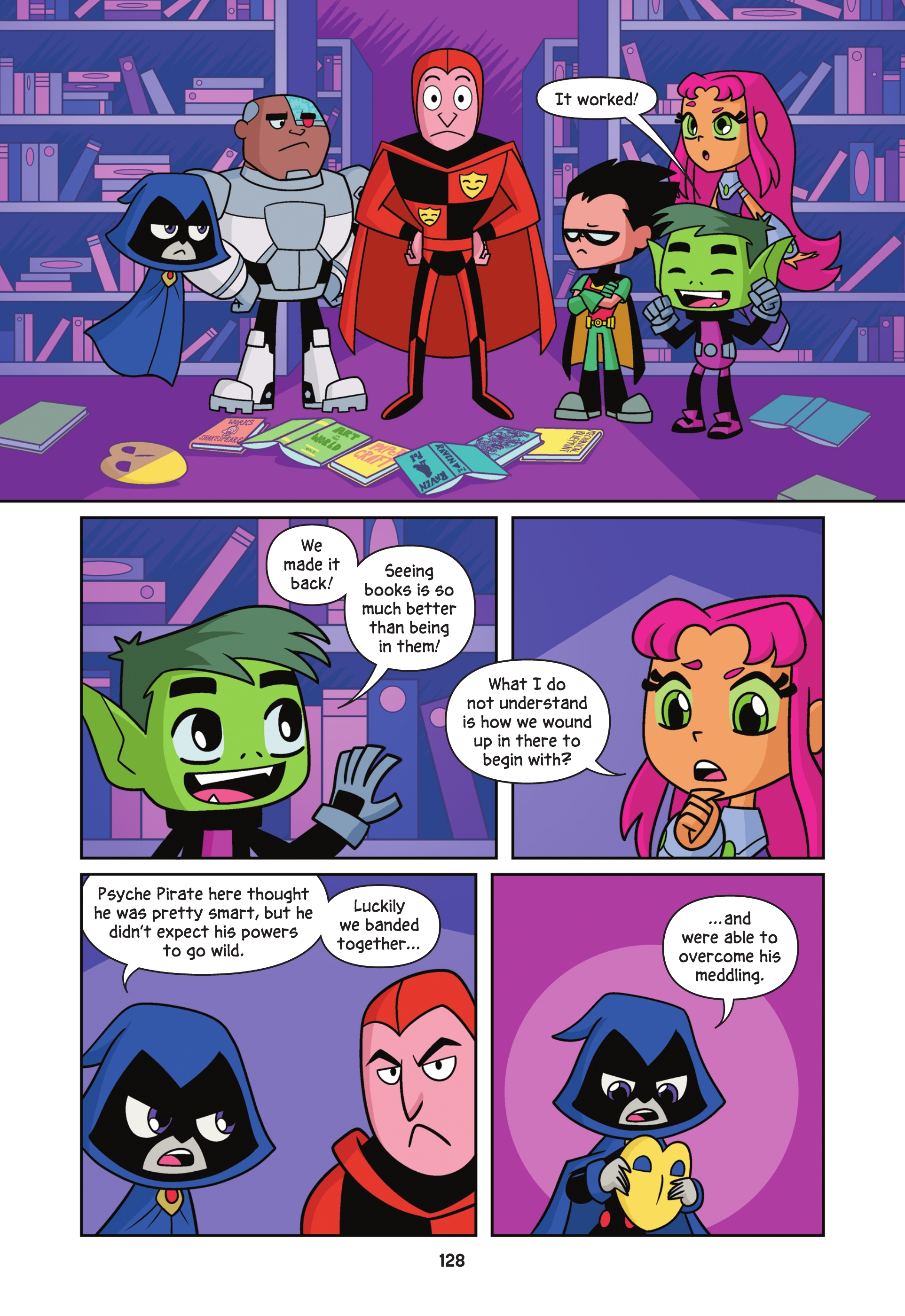 Read online Teen Titans Go! To the Library! comic -  Issue # TPB (Part 2) - 25