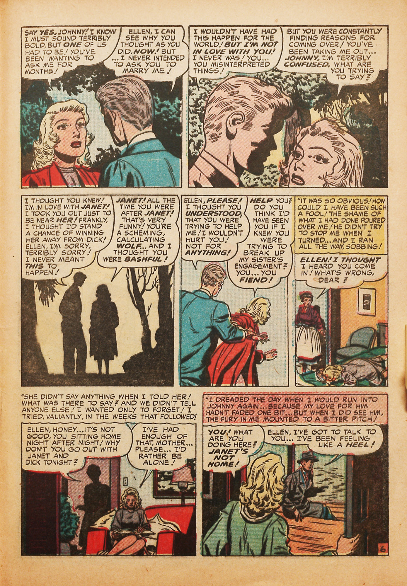 Read online Young Love (1949) comic -  Issue #21 - 37