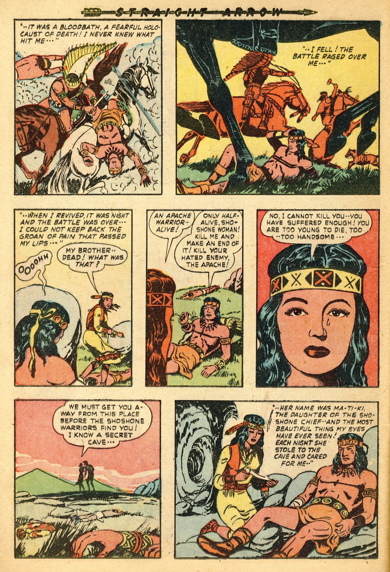Read online Straight Arrow comic -  Issue #14 - 12