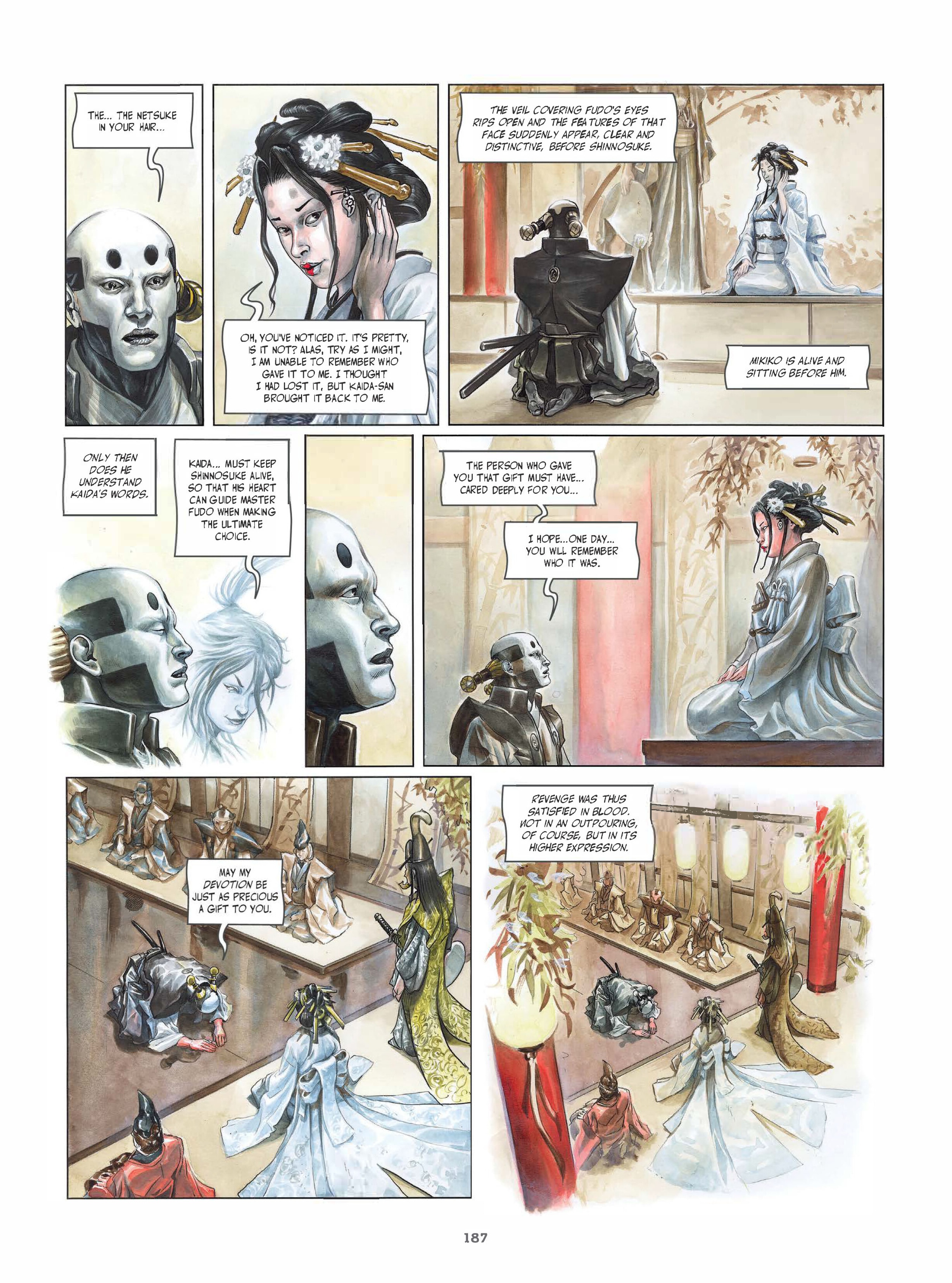 Read online Legends of the Pierced Veil: The Mask of Fudo comic -  Issue # TPB (Part 2) - 87