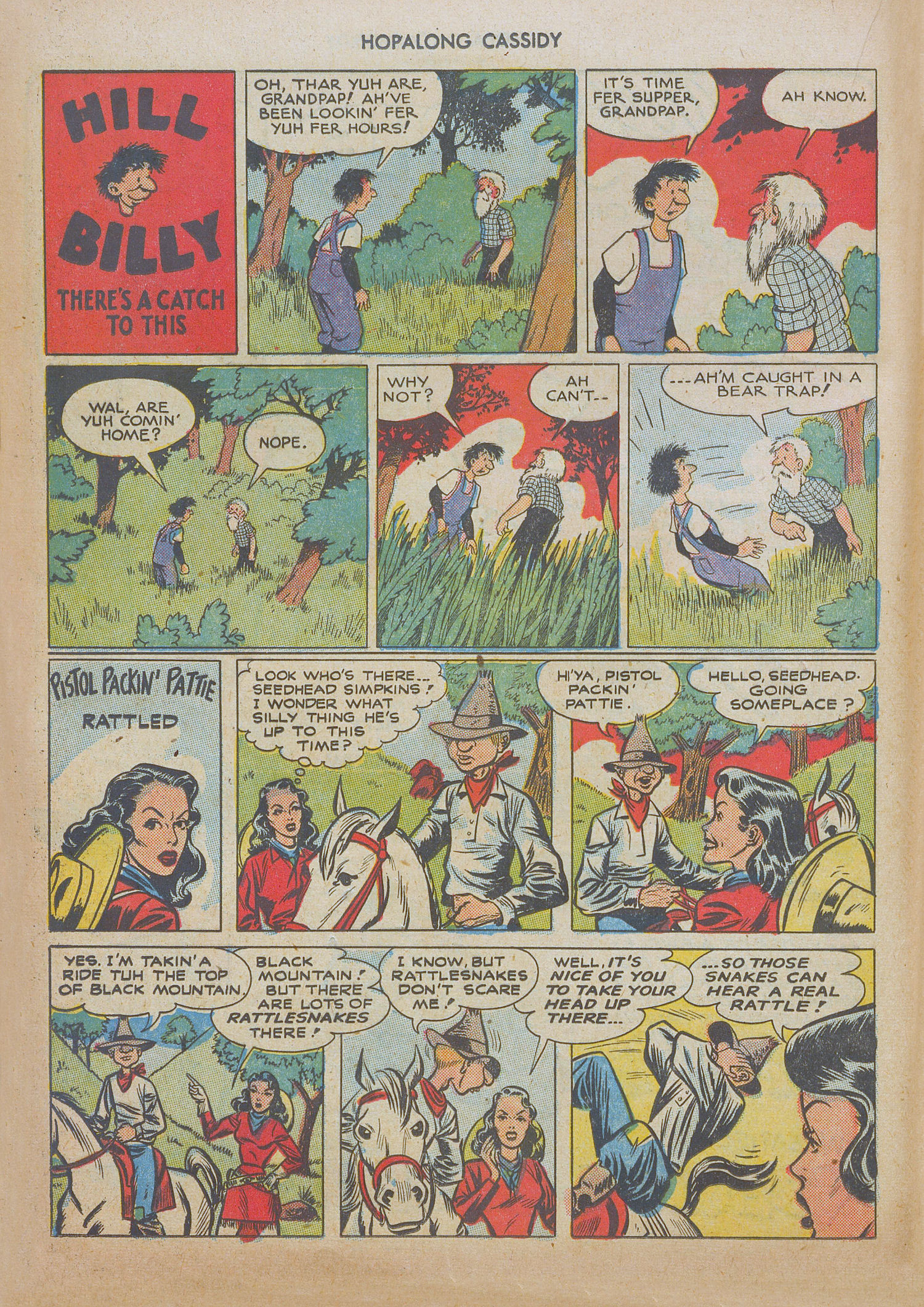 Read online Hopalong Cassidy comic -  Issue #25 - 14