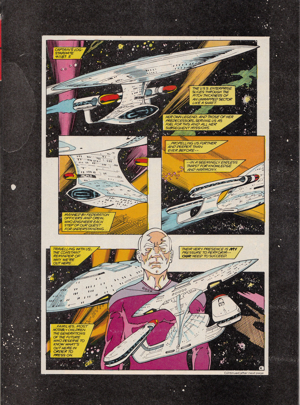 Read online Star Trek The Next Generation (1990) comic -  Issue #1 - 6