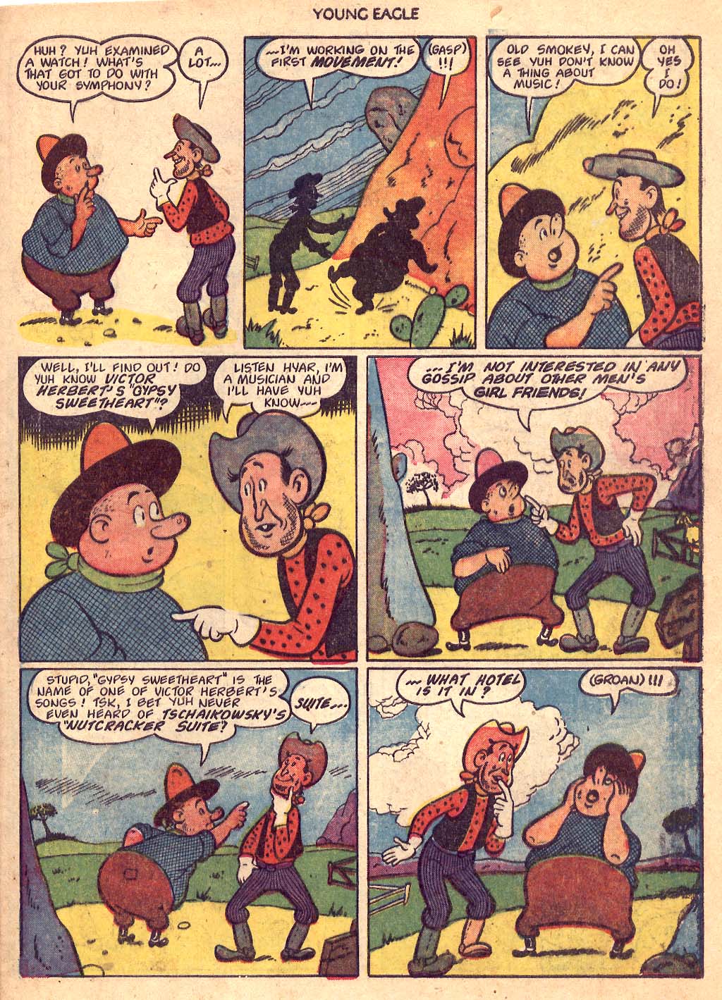 Read online Young Eagle comic -  Issue #6 - 25