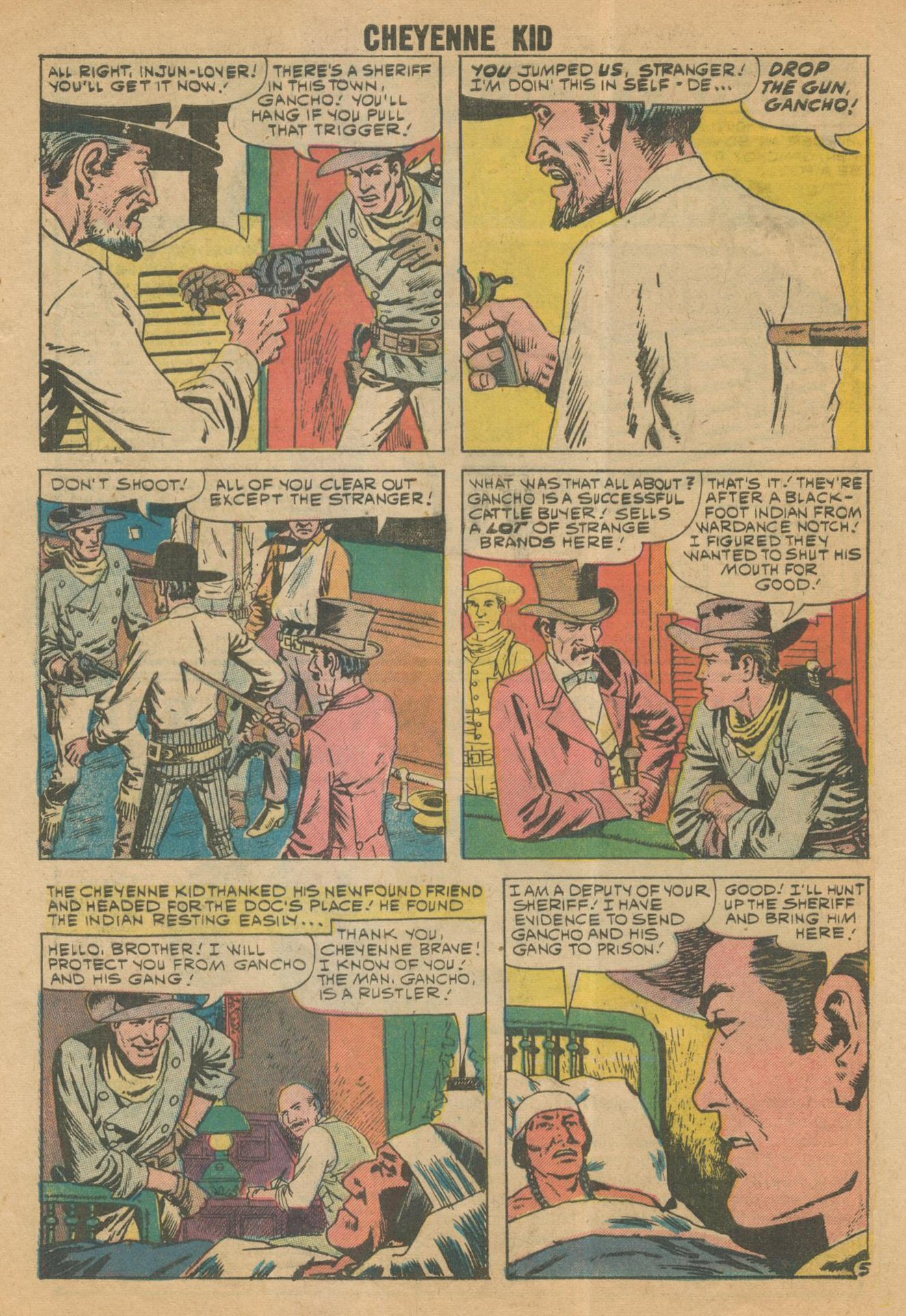 Read online Cheyenne Kid comic -  Issue #20 - 31