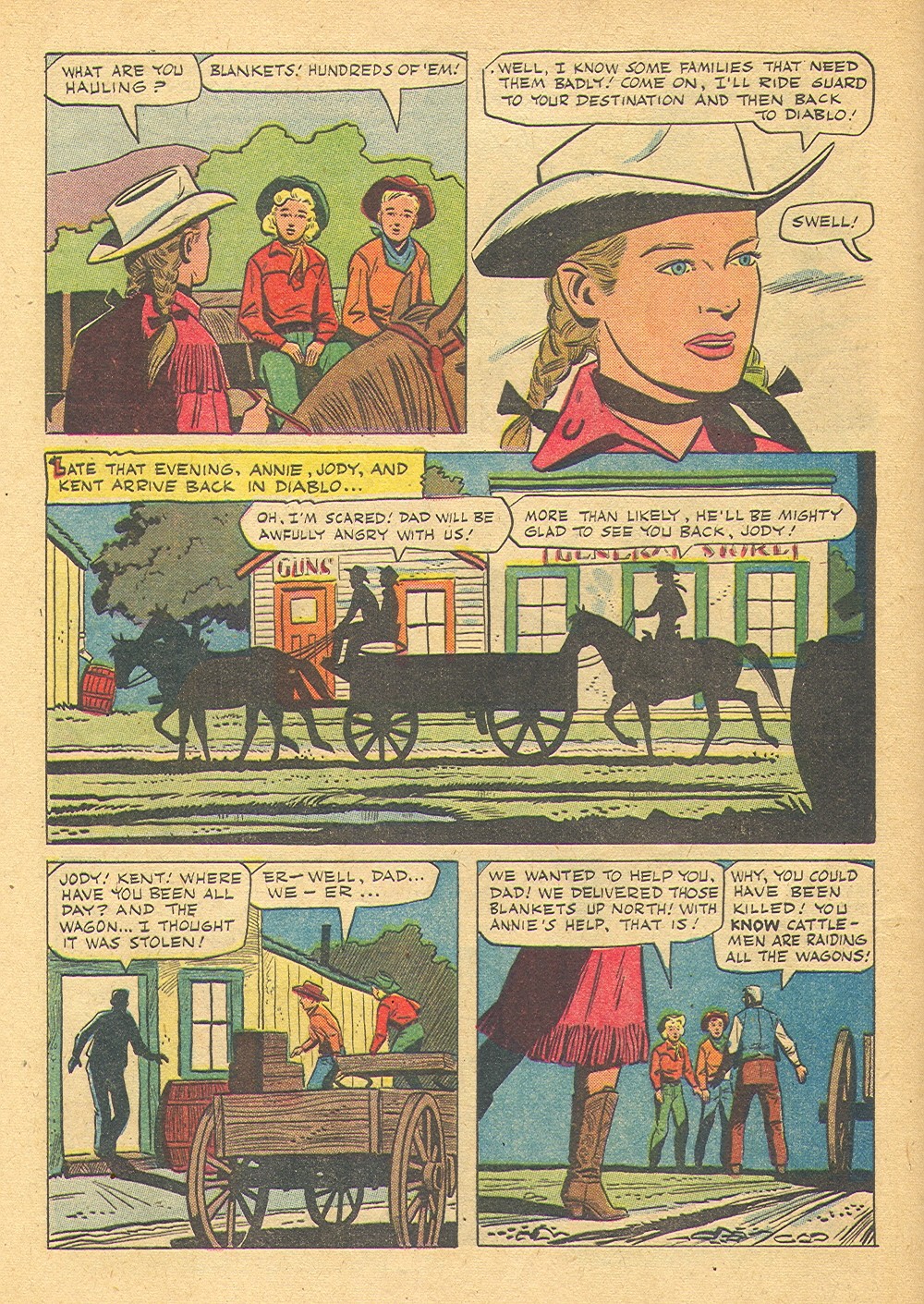 Read online Annie Oakley & Tagg comic -  Issue #7 - 28
