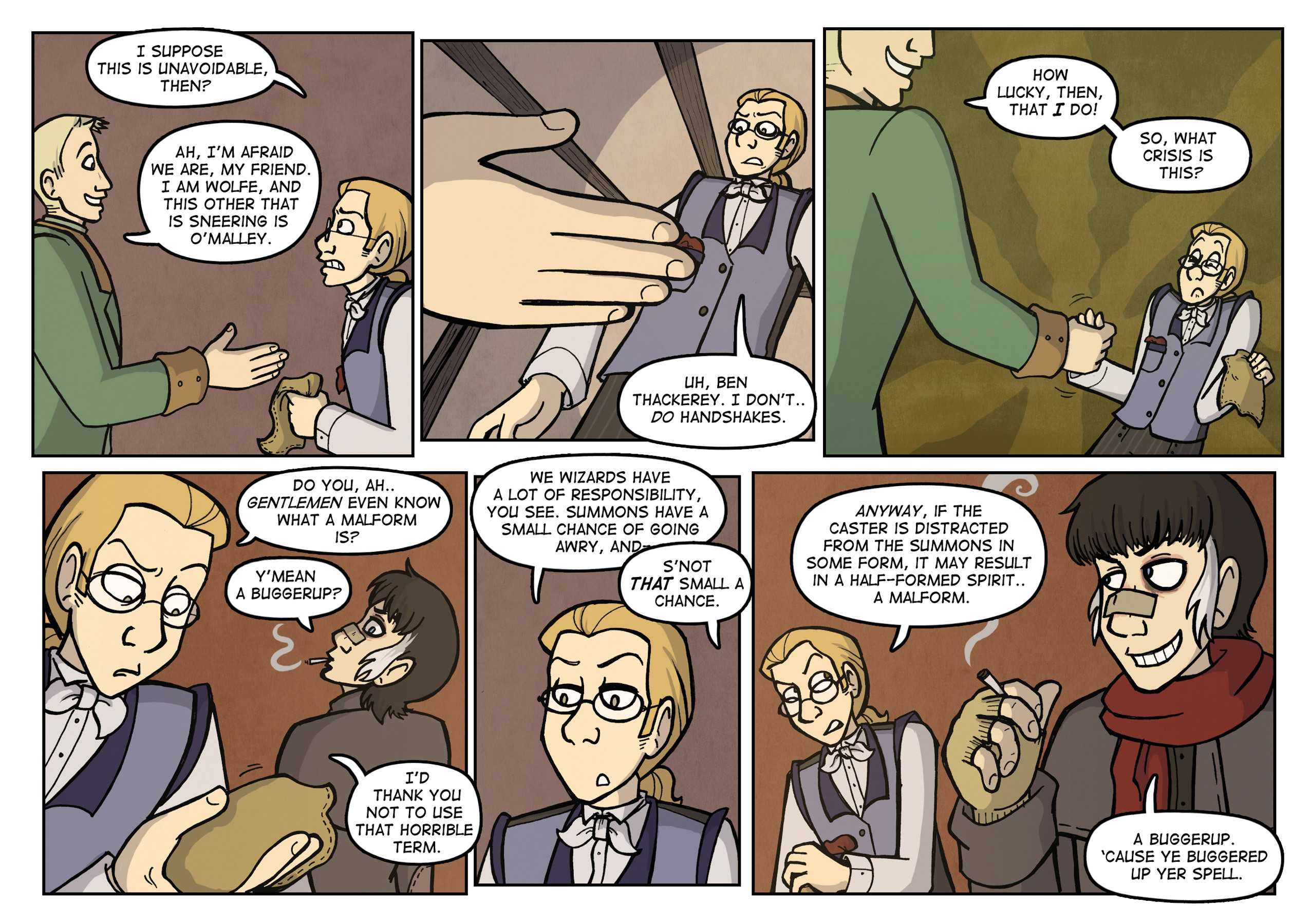 Read online Widdershins comic -  Issue #2 - 22