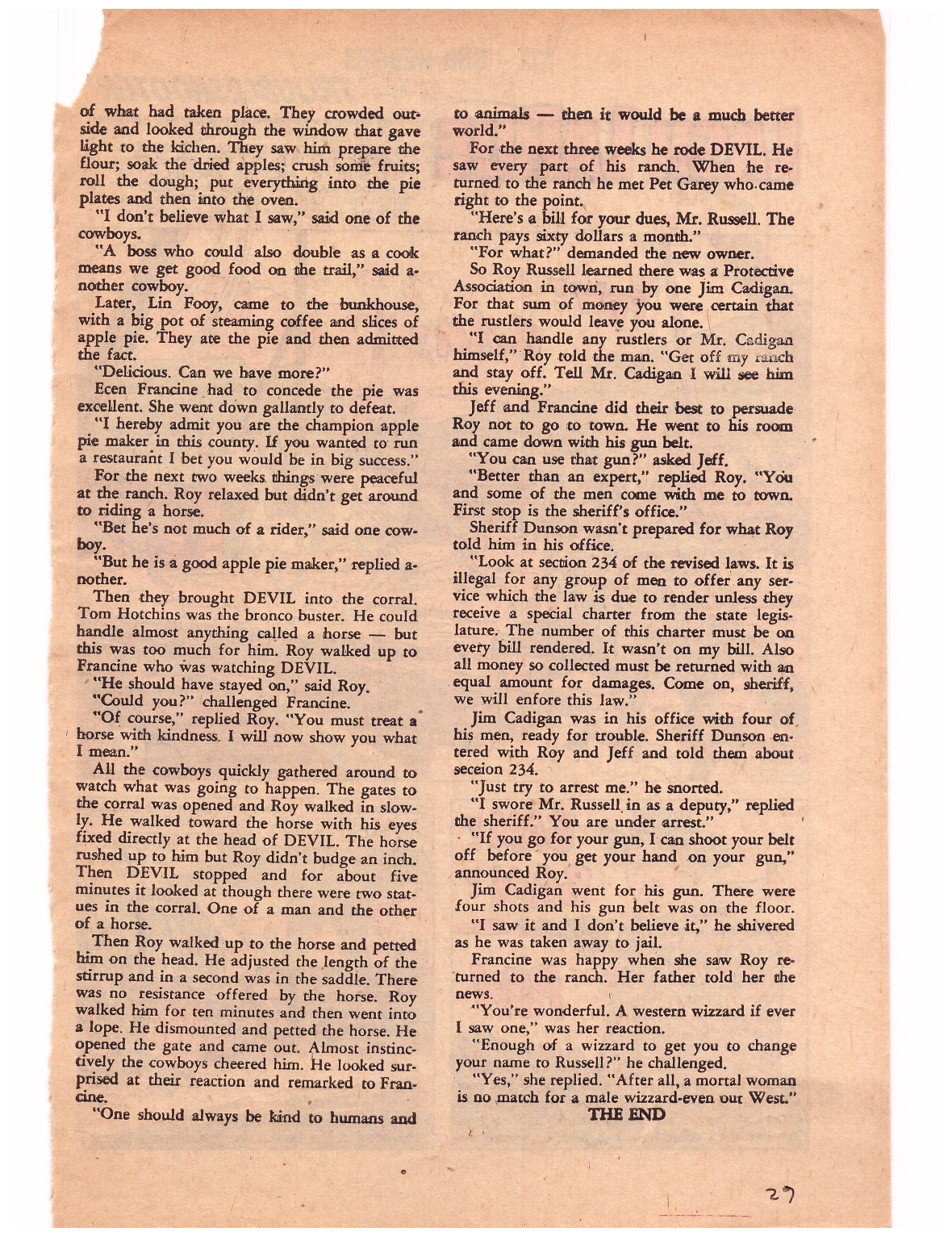 Read online Six-Gun Heroes comic -  Issue #60 - 27