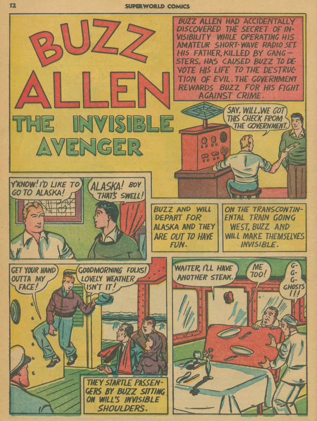 Read online Superworld Comics comic -  Issue #3 - 14