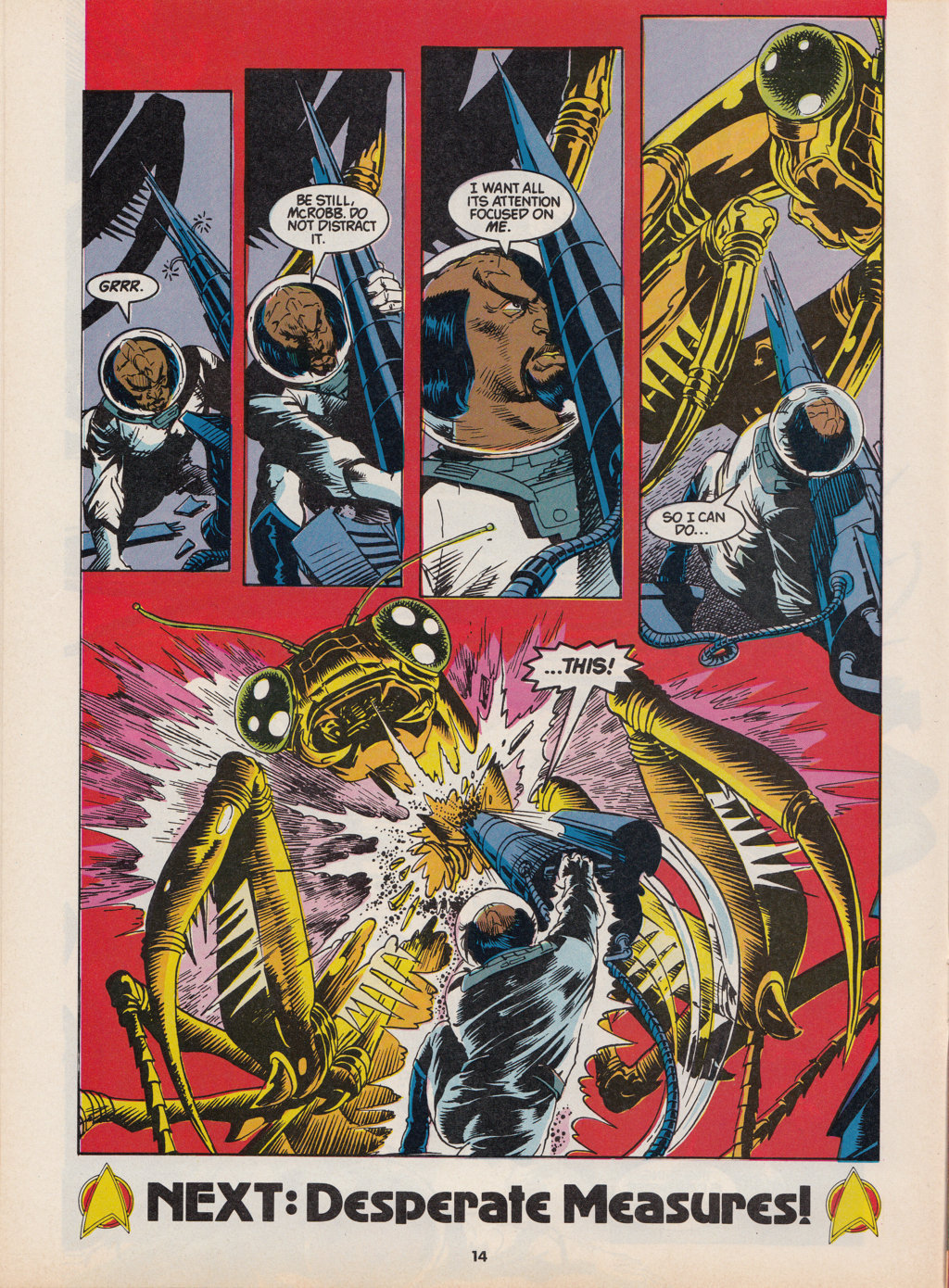 Read online Star Trek The Next Generation (1990) comic -  Issue #14 - 14