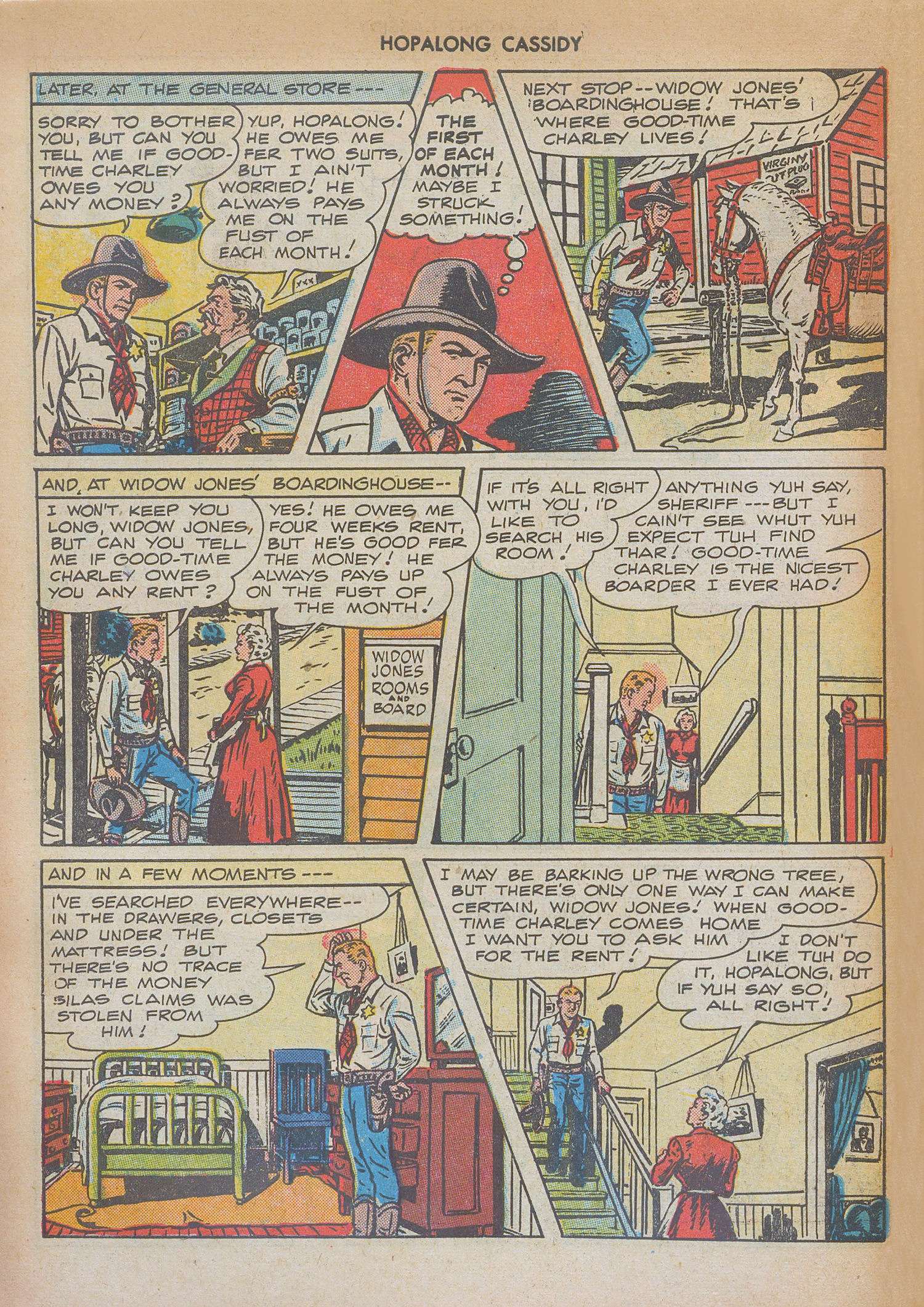 Read online Hopalong Cassidy comic -  Issue #22 - 46