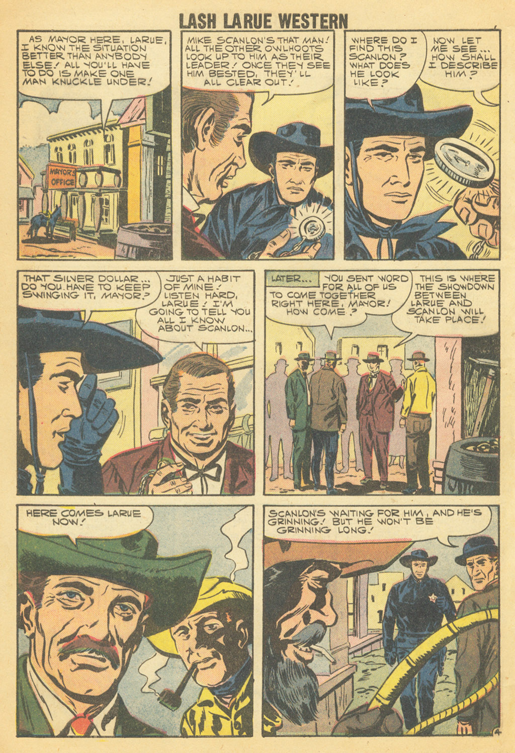 Read online Lash Larue Western (1949) comic -  Issue #68 - 5