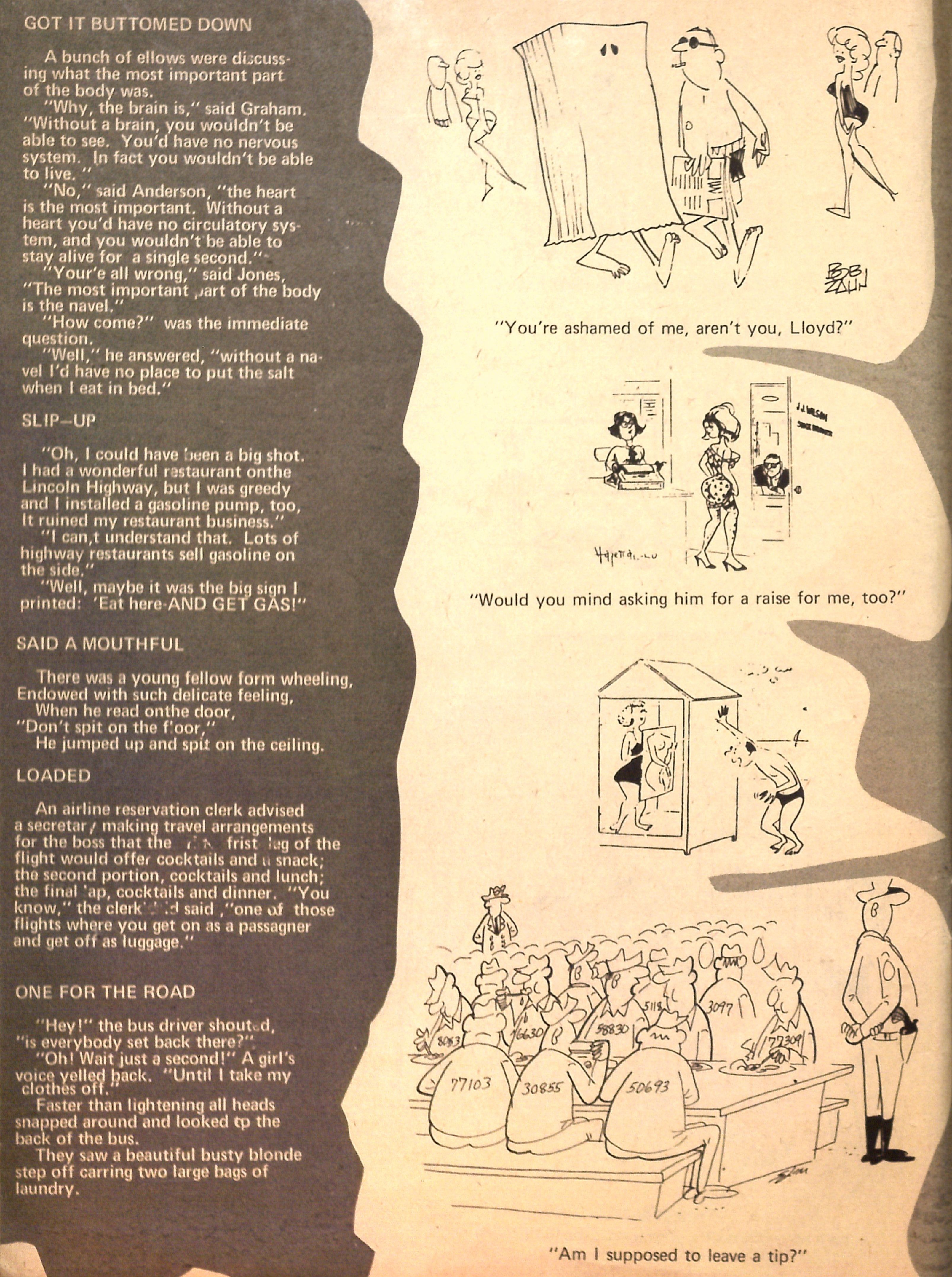 Read online Cartoons and Gags comic -  Issue #90 - 20