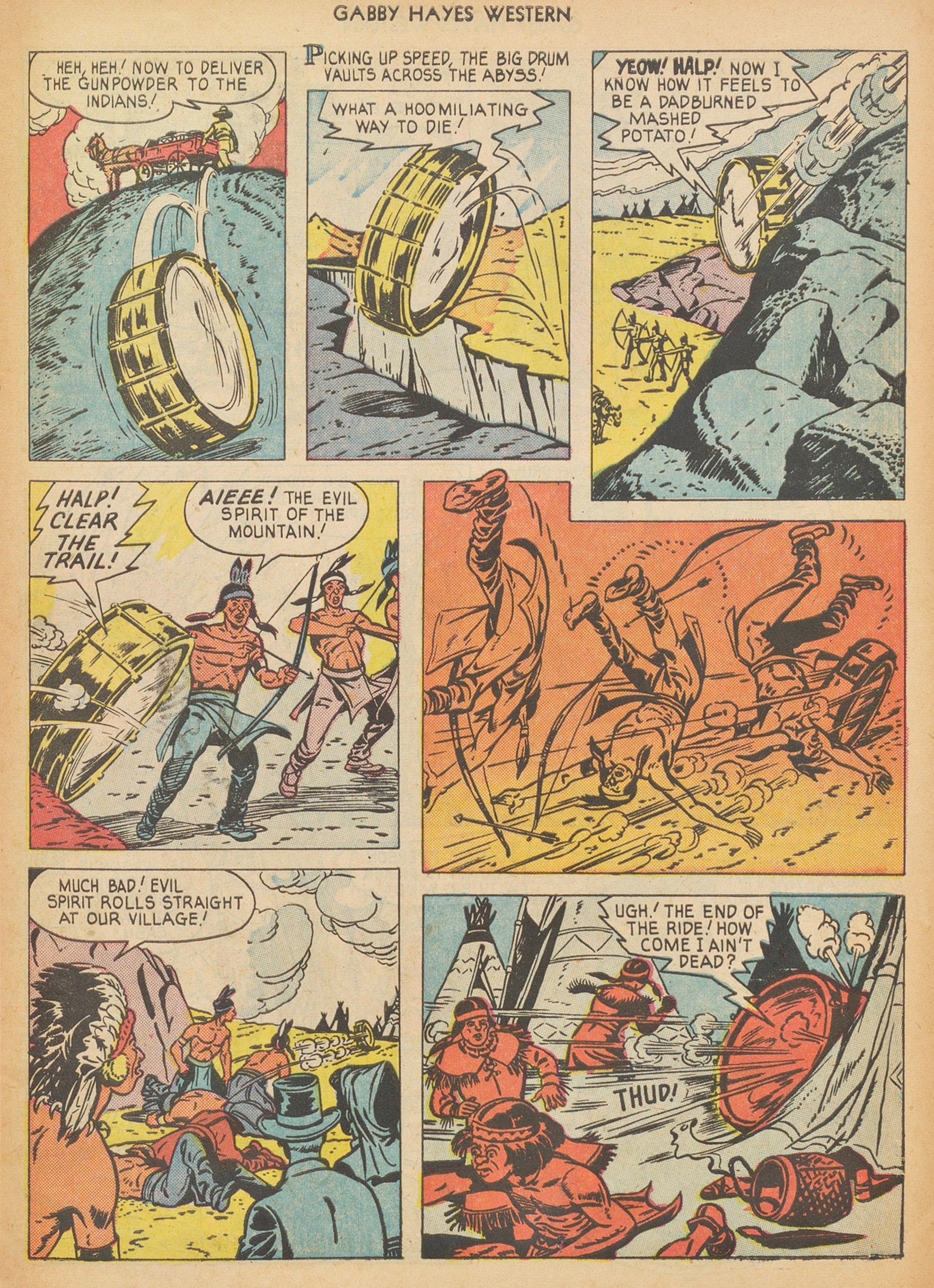 Read online Gabby Hayes Western comic -  Issue #31 - 9