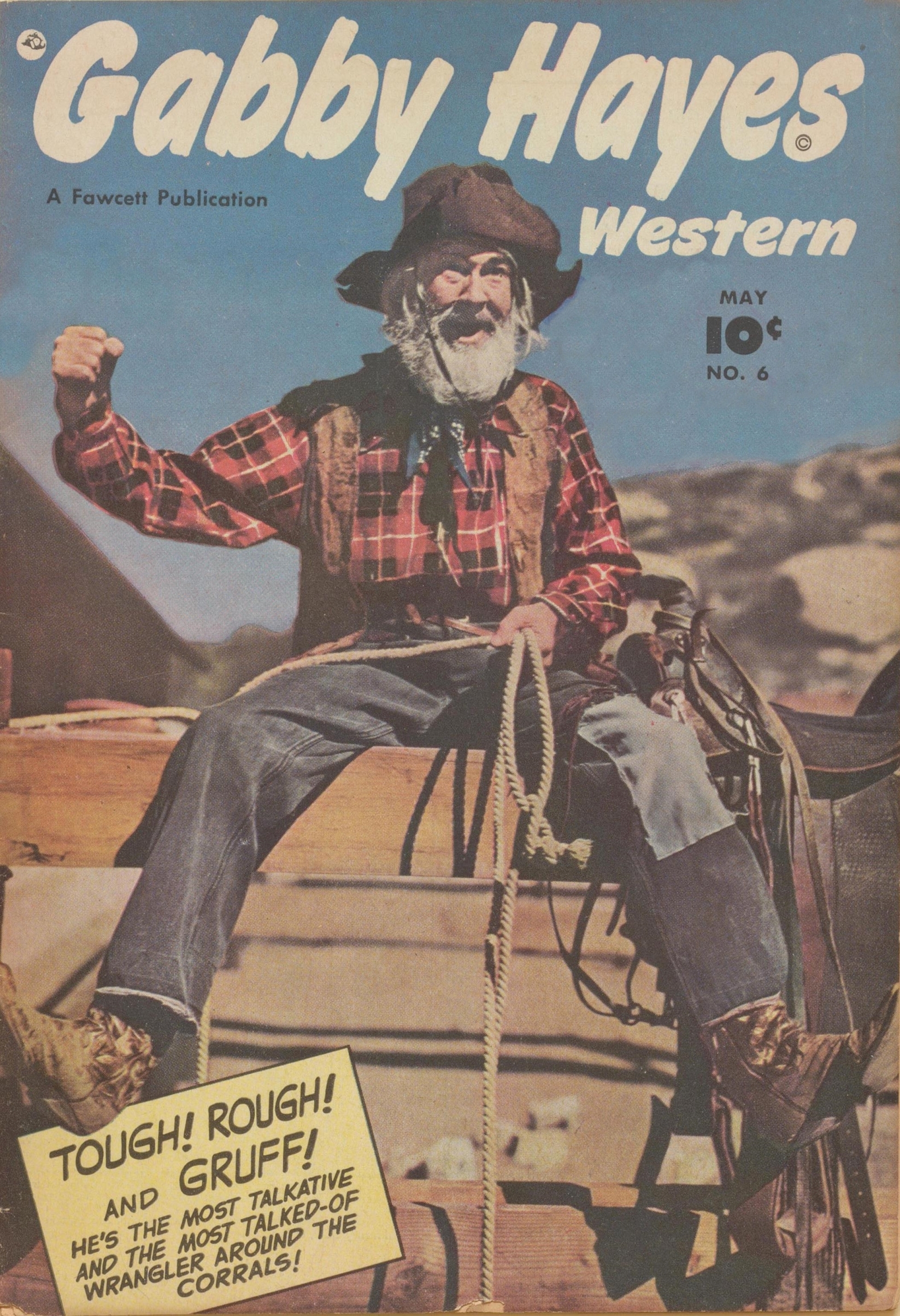 Read online Gabby Hayes Western comic -  Issue #6 - 1