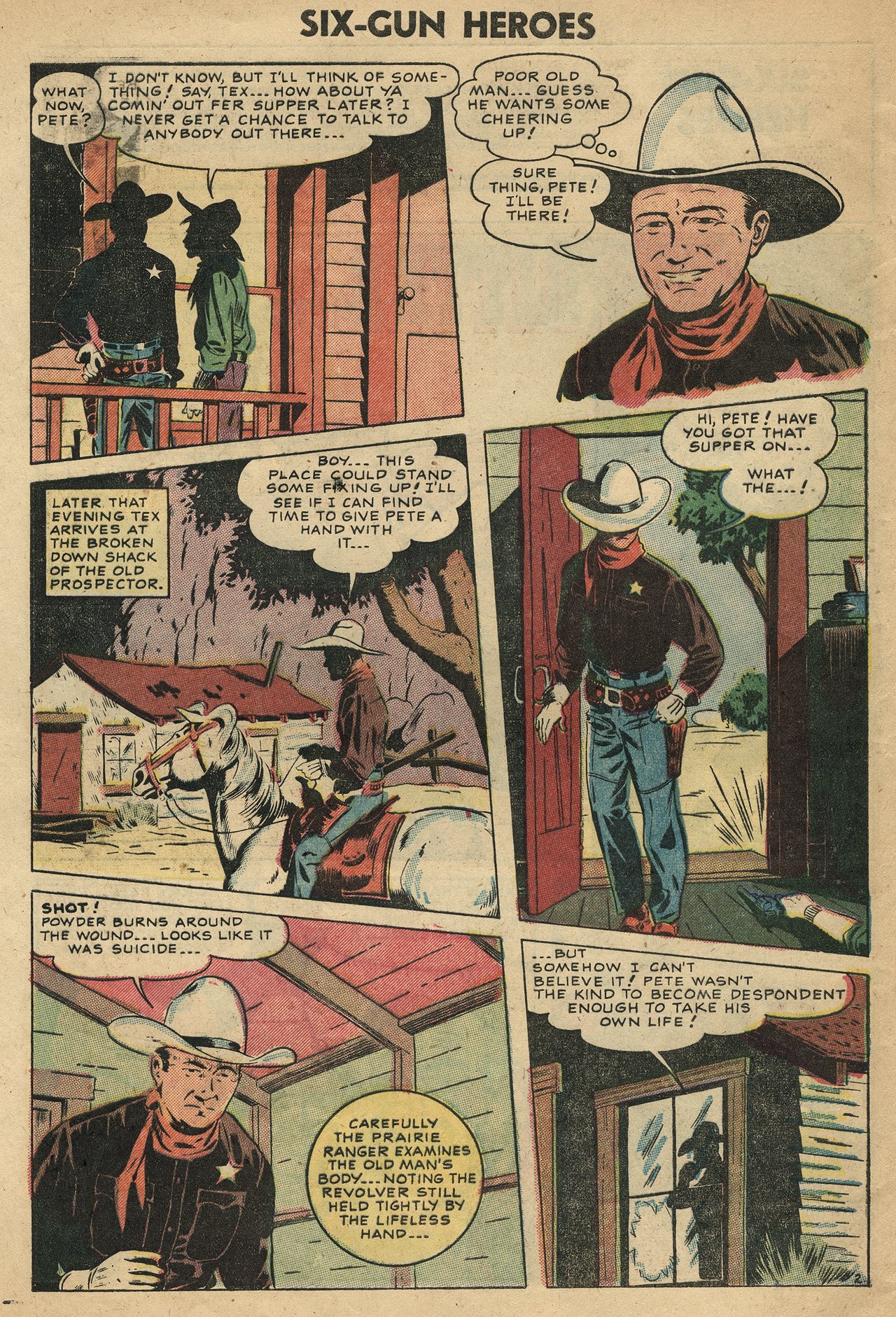 Read online Six-Gun Heroes comic -  Issue #34 - 4