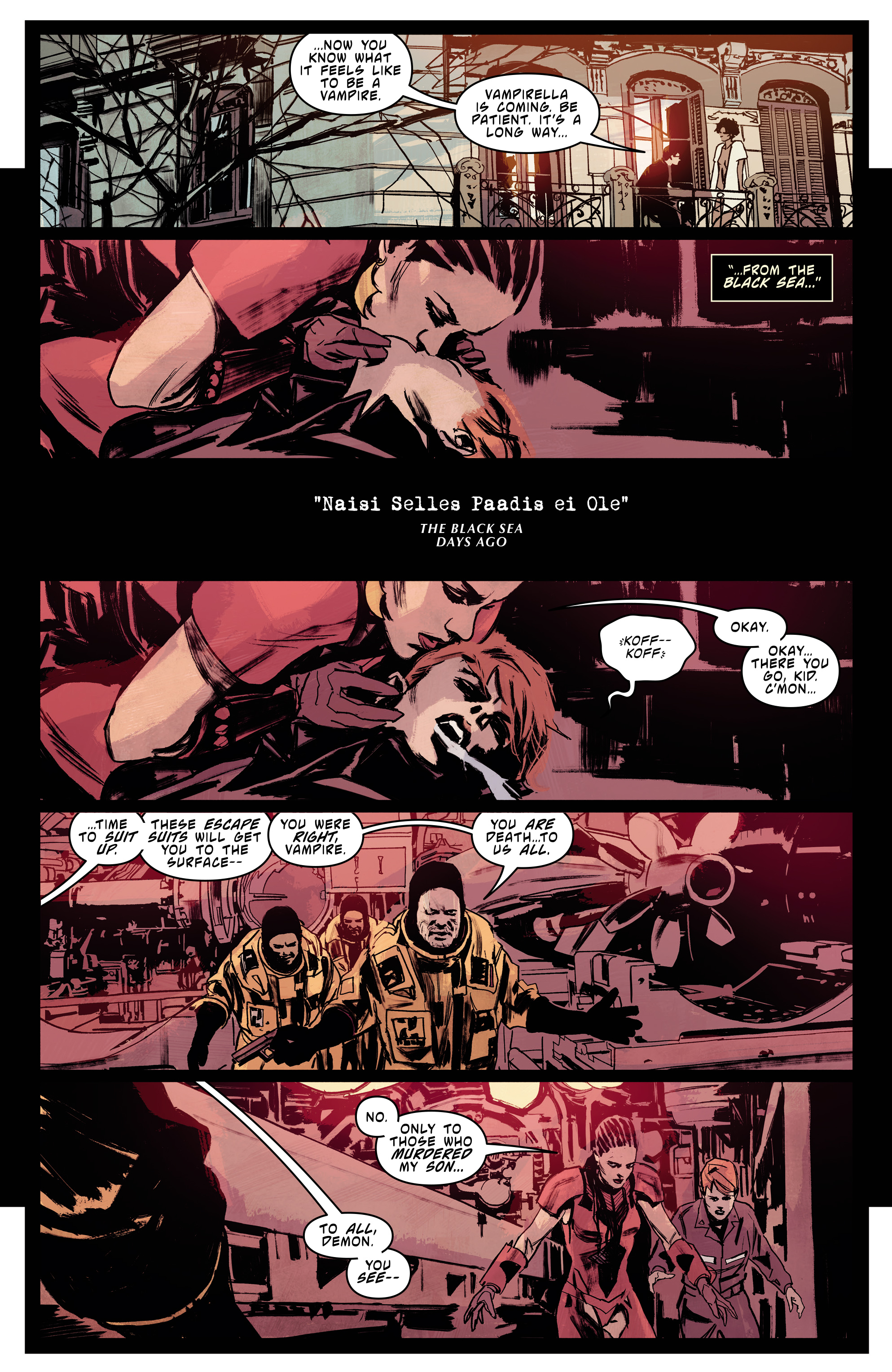 Read online Vampirella/Dracula: Rage comic -  Issue #4 - 24