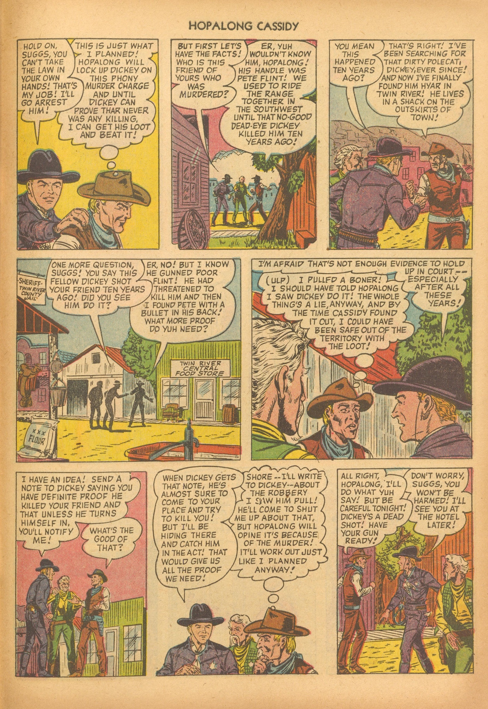 Read online Hopalong Cassidy comic -  Issue #68 - 31