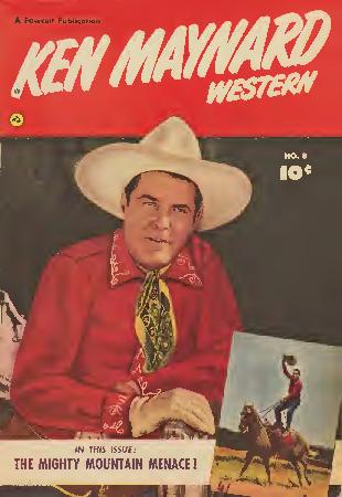 Read online Ken Maynard Western comic -  Issue #8 - 1