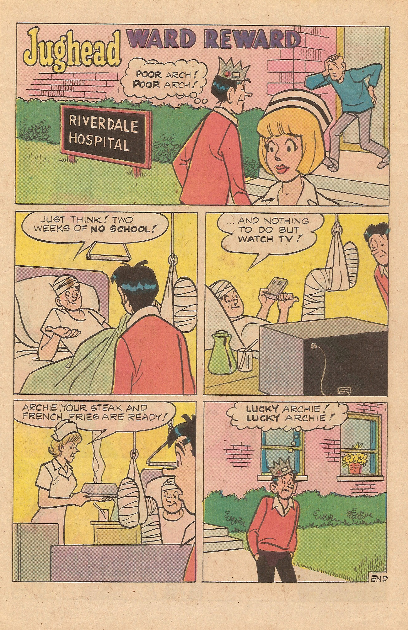 Read online Jughead's Jokes comic -  Issue #52 - 7