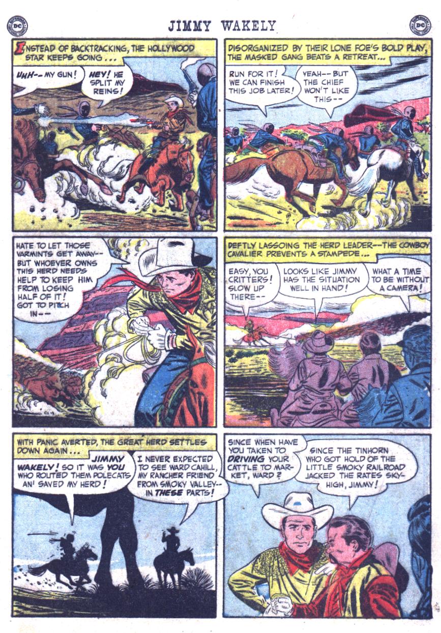 Read online Jimmy Wakely comic -  Issue #11 - 5