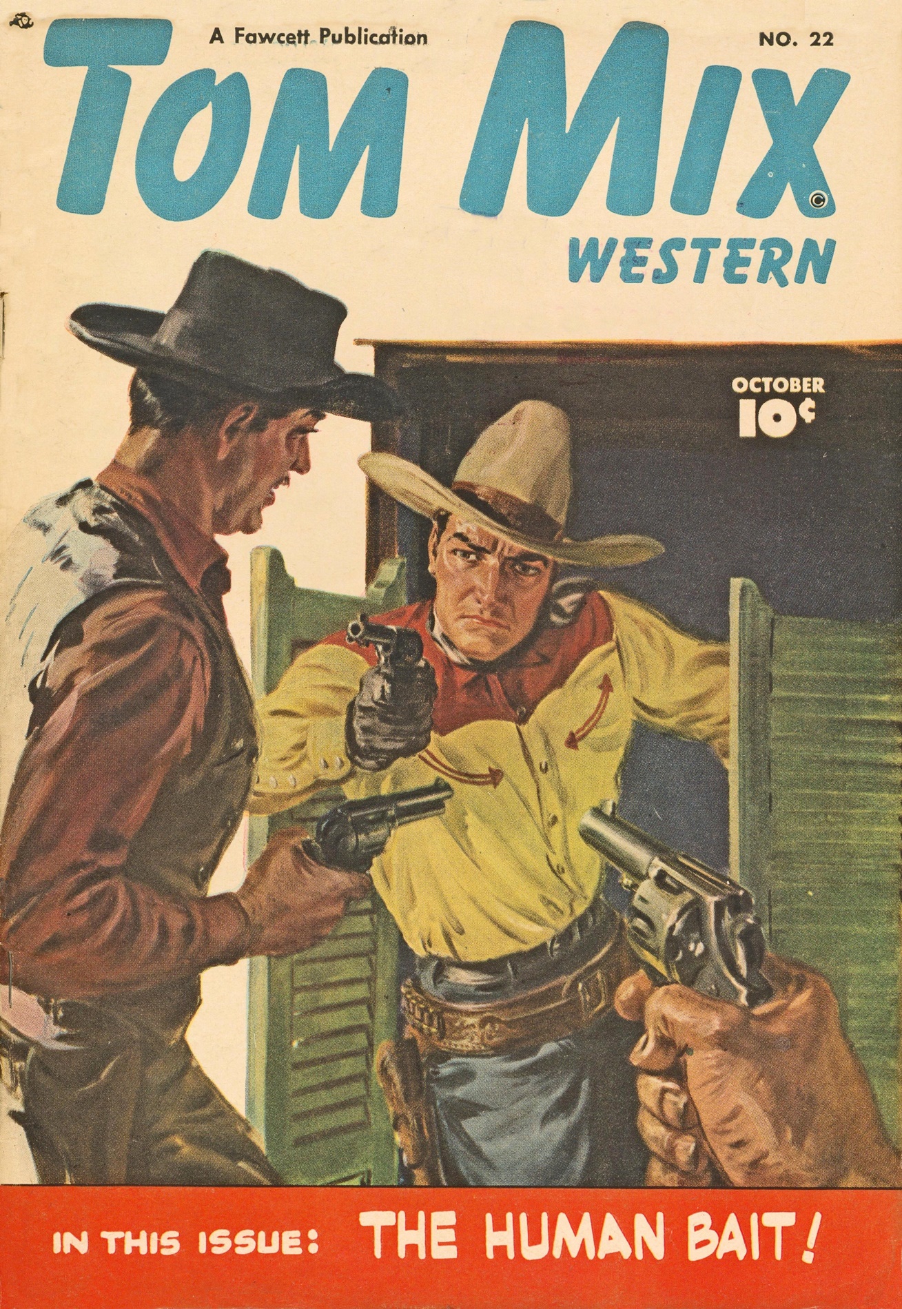 Read online Tom Mix Western (1948) comic -  Issue #22 - 1