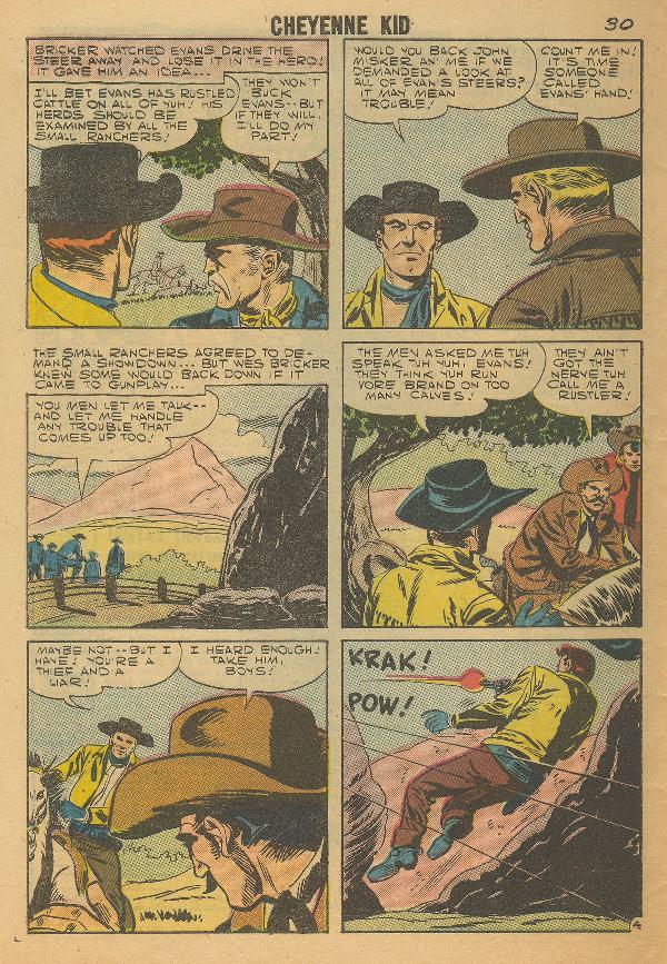 Read online Cheyenne Kid comic -  Issue #10 - 33