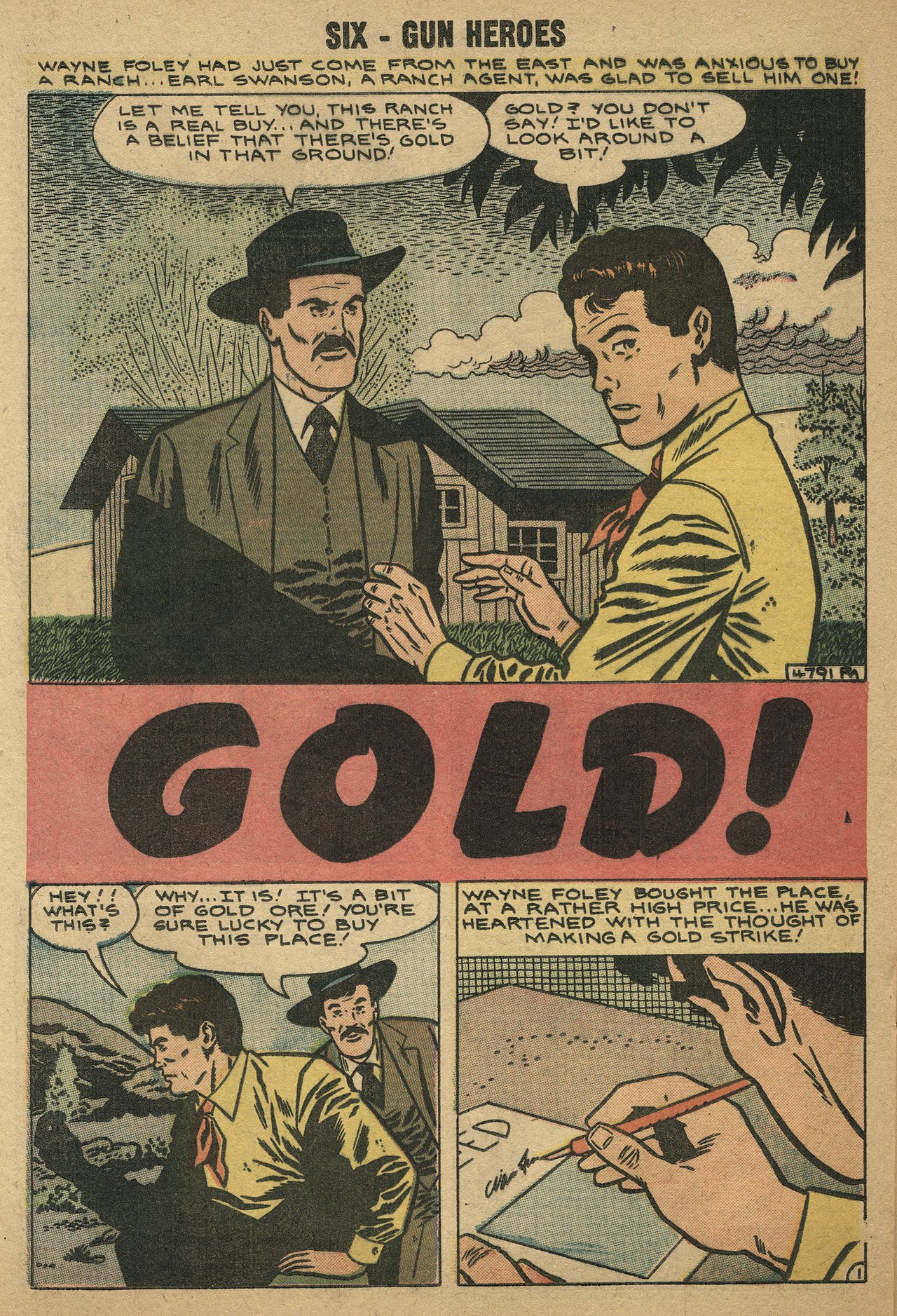 Read online Six-Gun Heroes comic -  Issue #50 - 23
