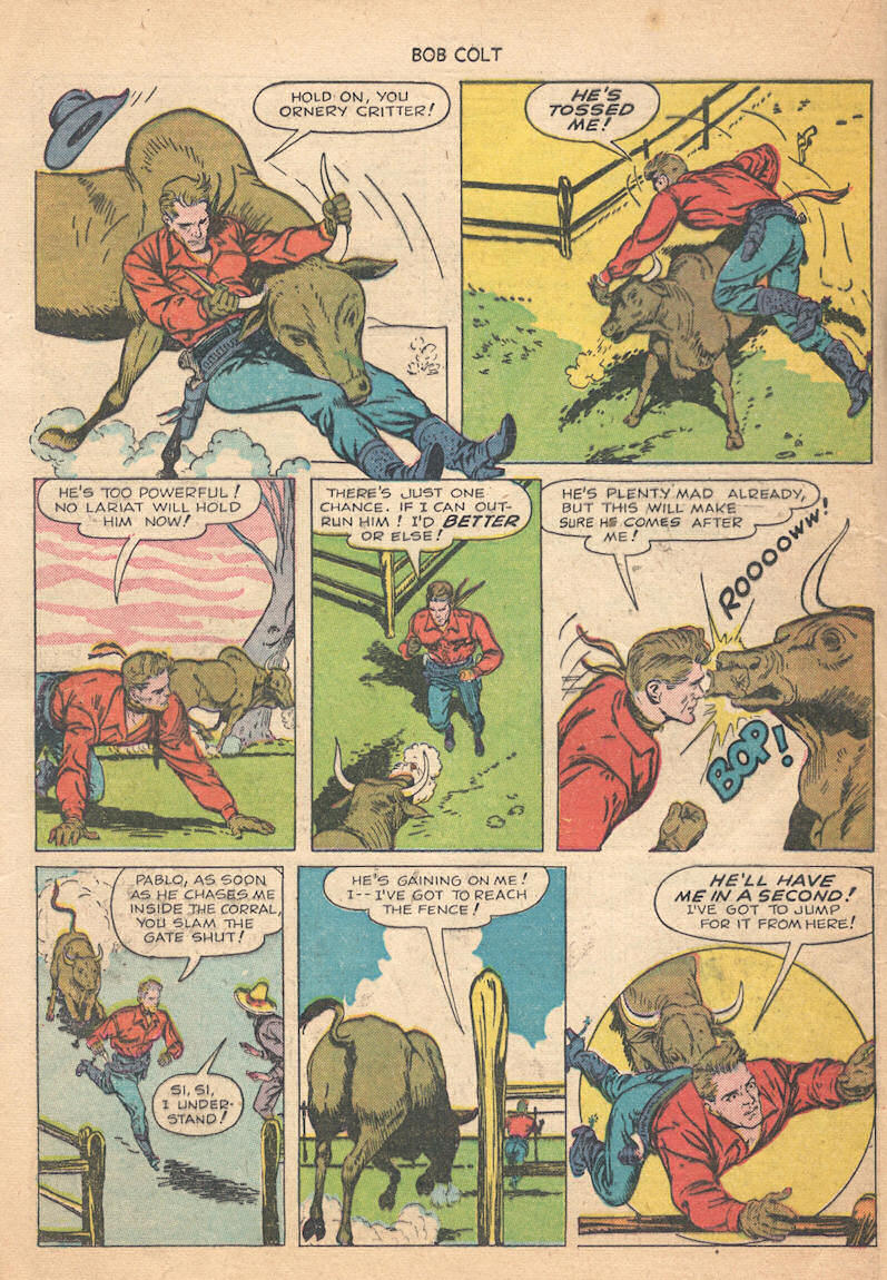 Read online Bob Colt Western comic -  Issue #1 - 20