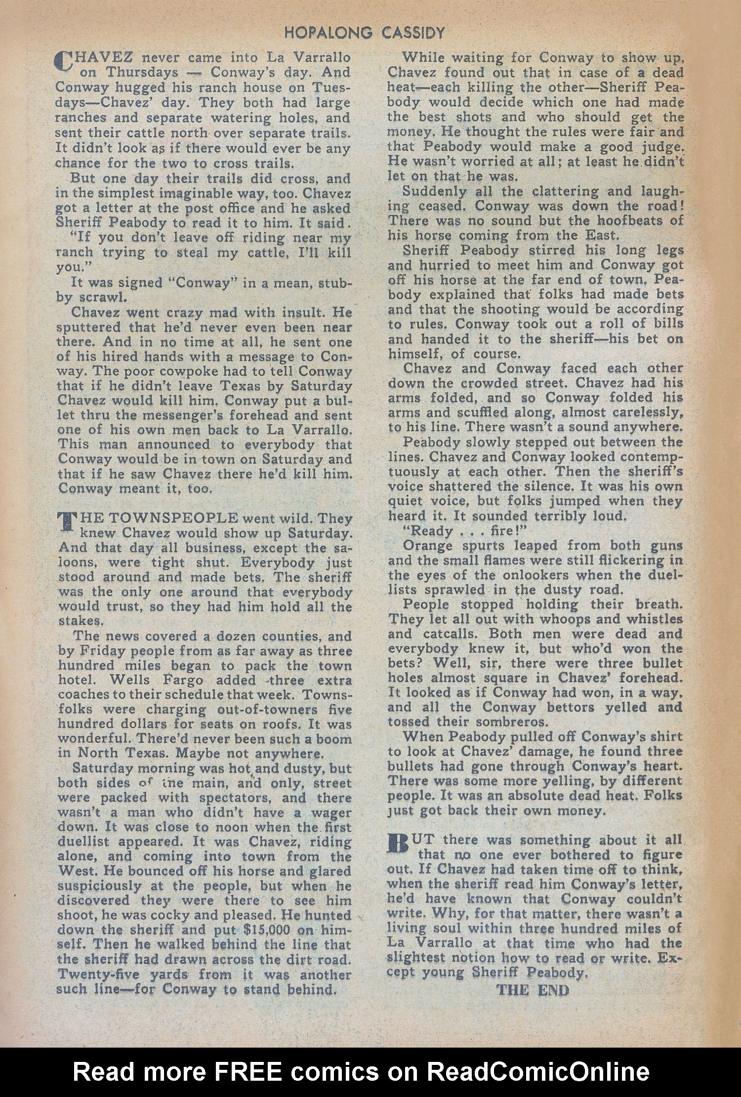 Read online Hopalong Cassidy comic -  Issue #22 - 40