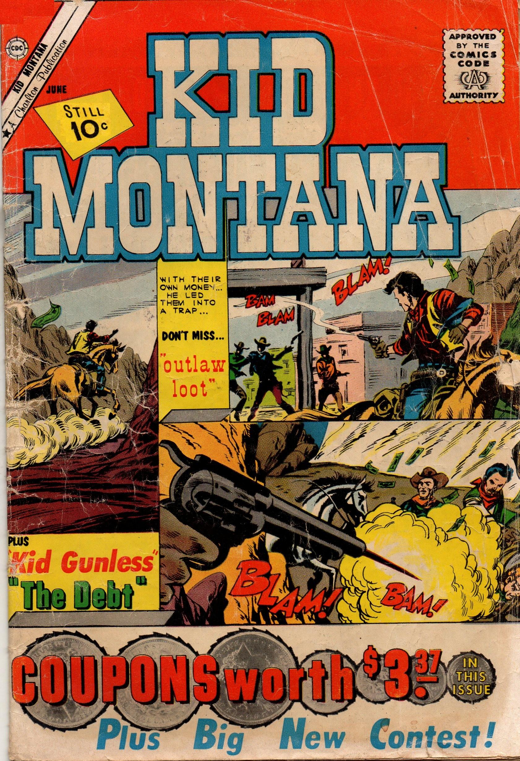 Read online Kid Montana comic -  Issue #29 - 1