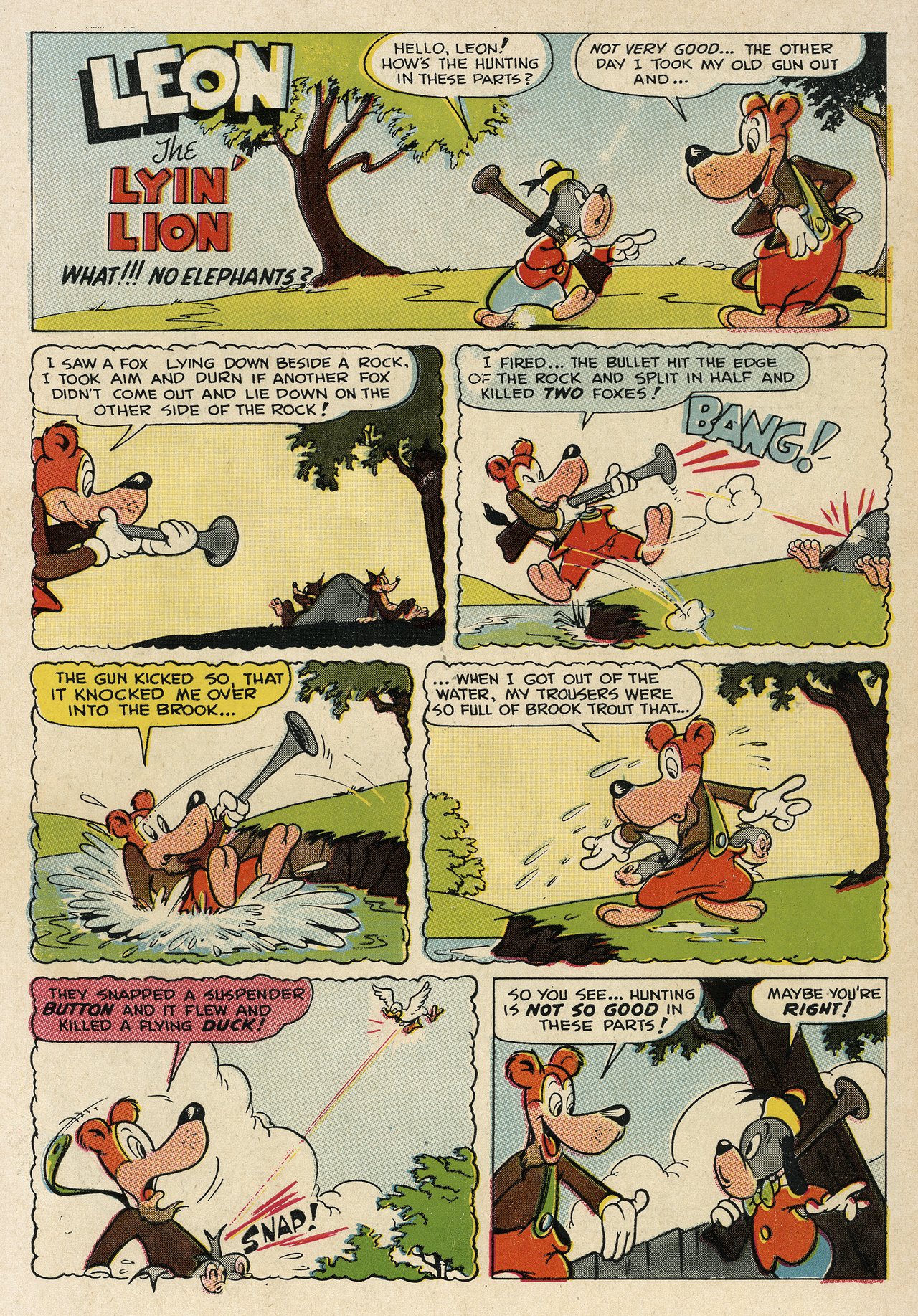 Read online Zoo Funnies comic -  Issue #1 - 36