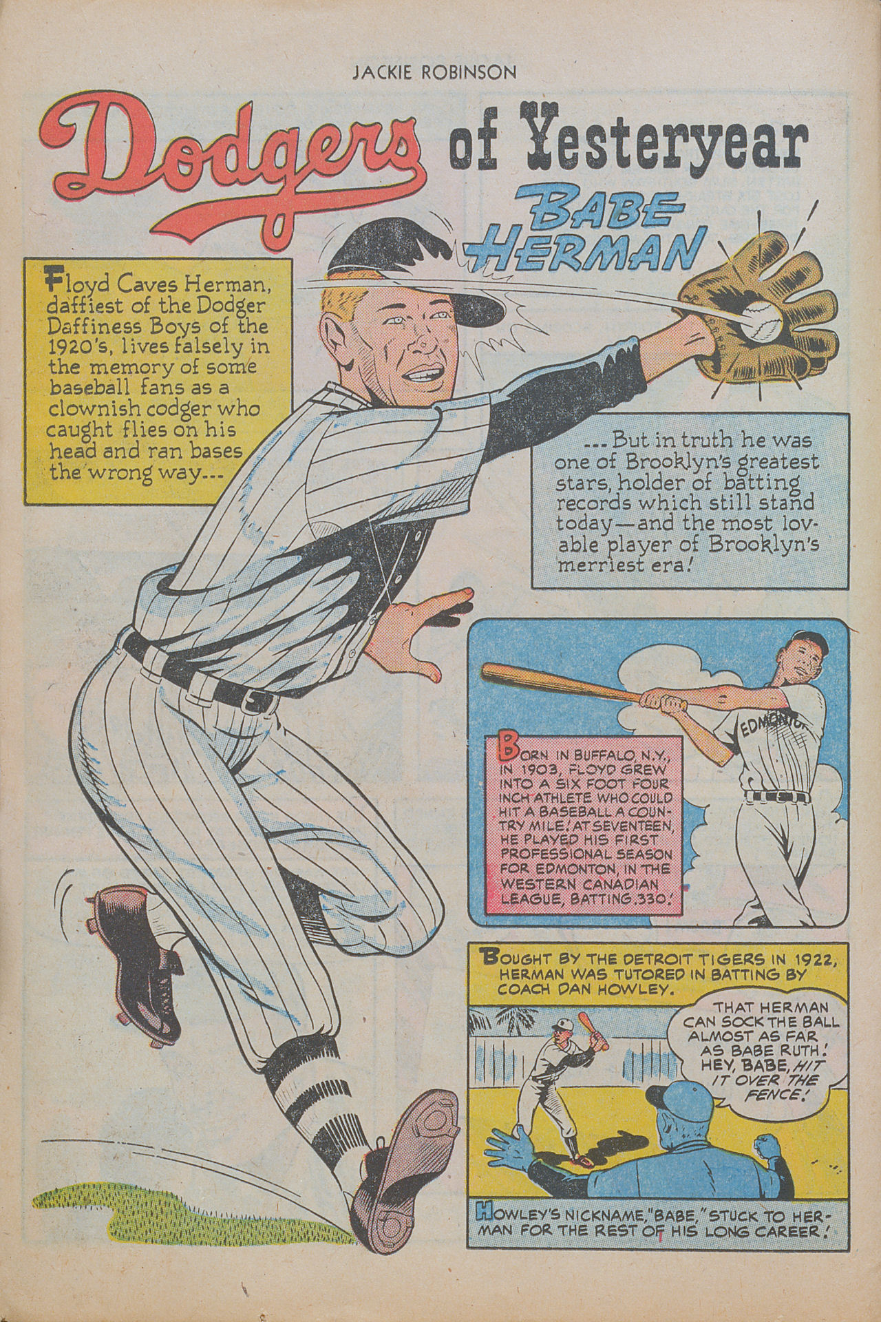 Read online Jackie Robinson comic -  Issue #5 - 14
