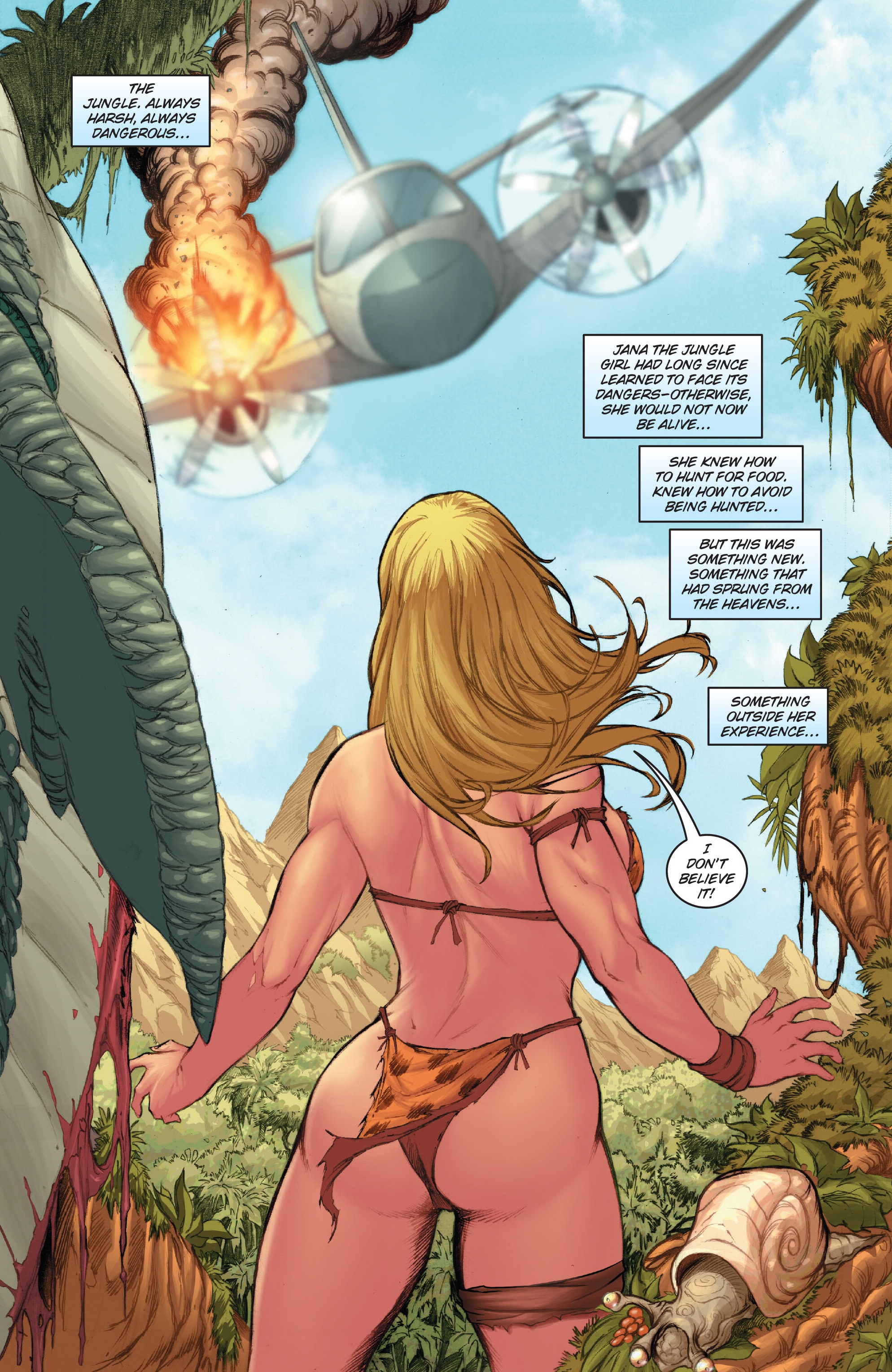 Read online Frank Cho's Jungle Girl: The Complete Omnibus comic -  Issue # TPB (Part 1) - 19