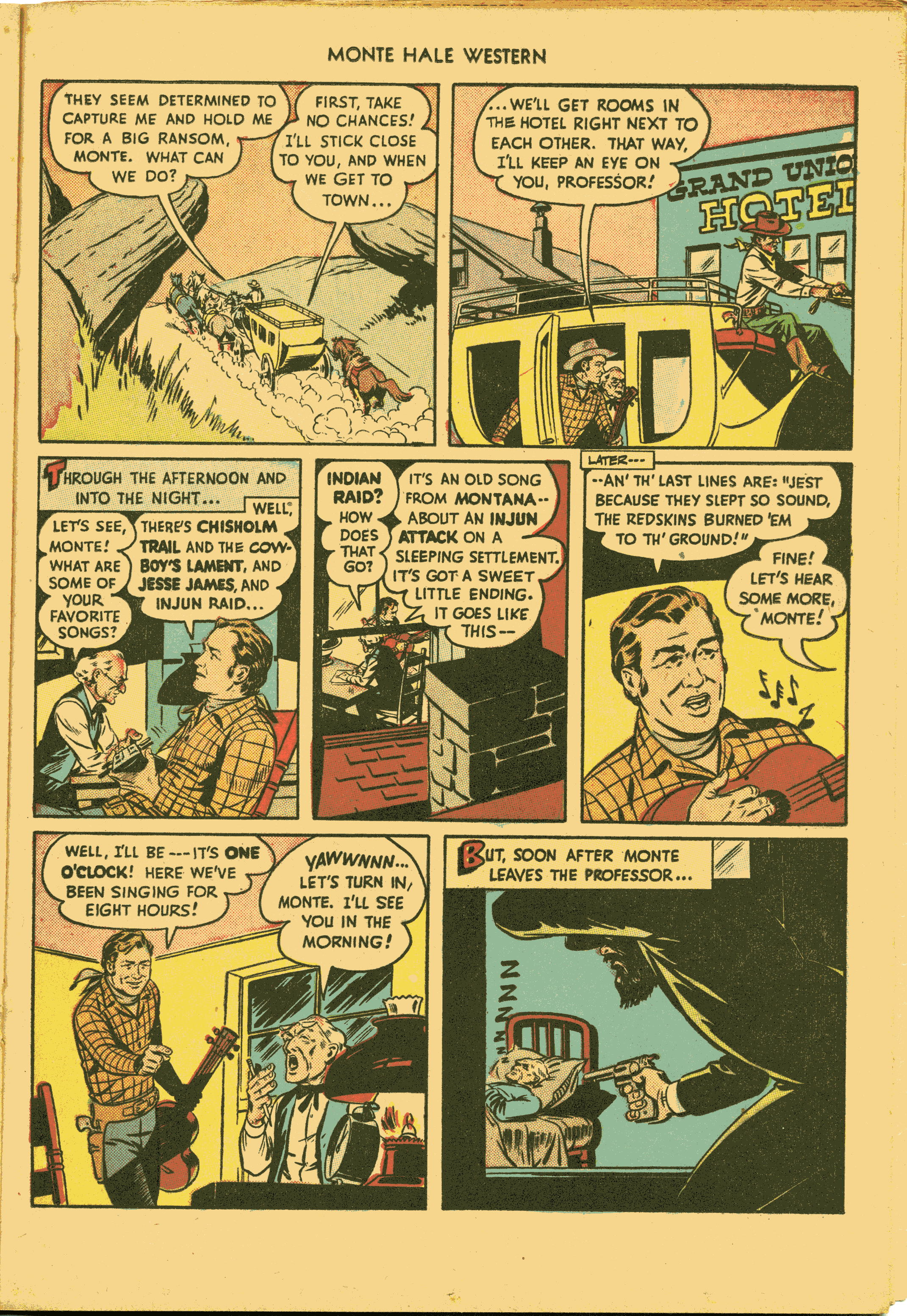Read online Monte Hale Western comic -  Issue #31 - 29