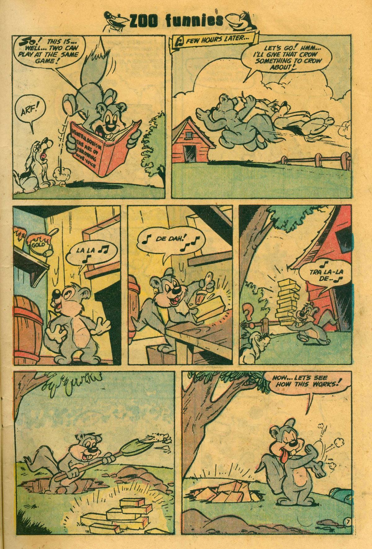 Read online Zoo Funnies comic -  Issue #2 - 9