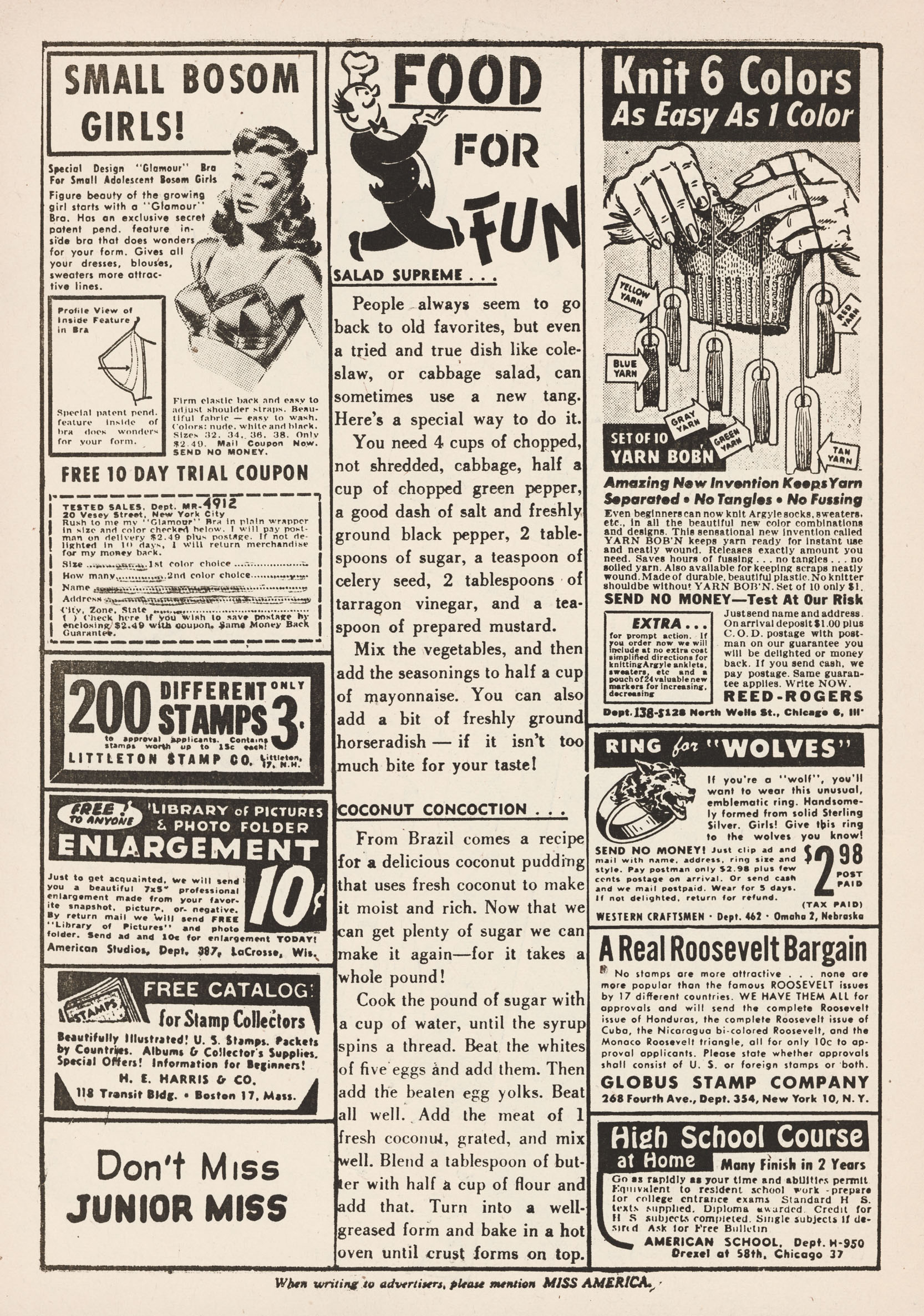 Read online Miss America Magazine comic -  Issue #50 - 45