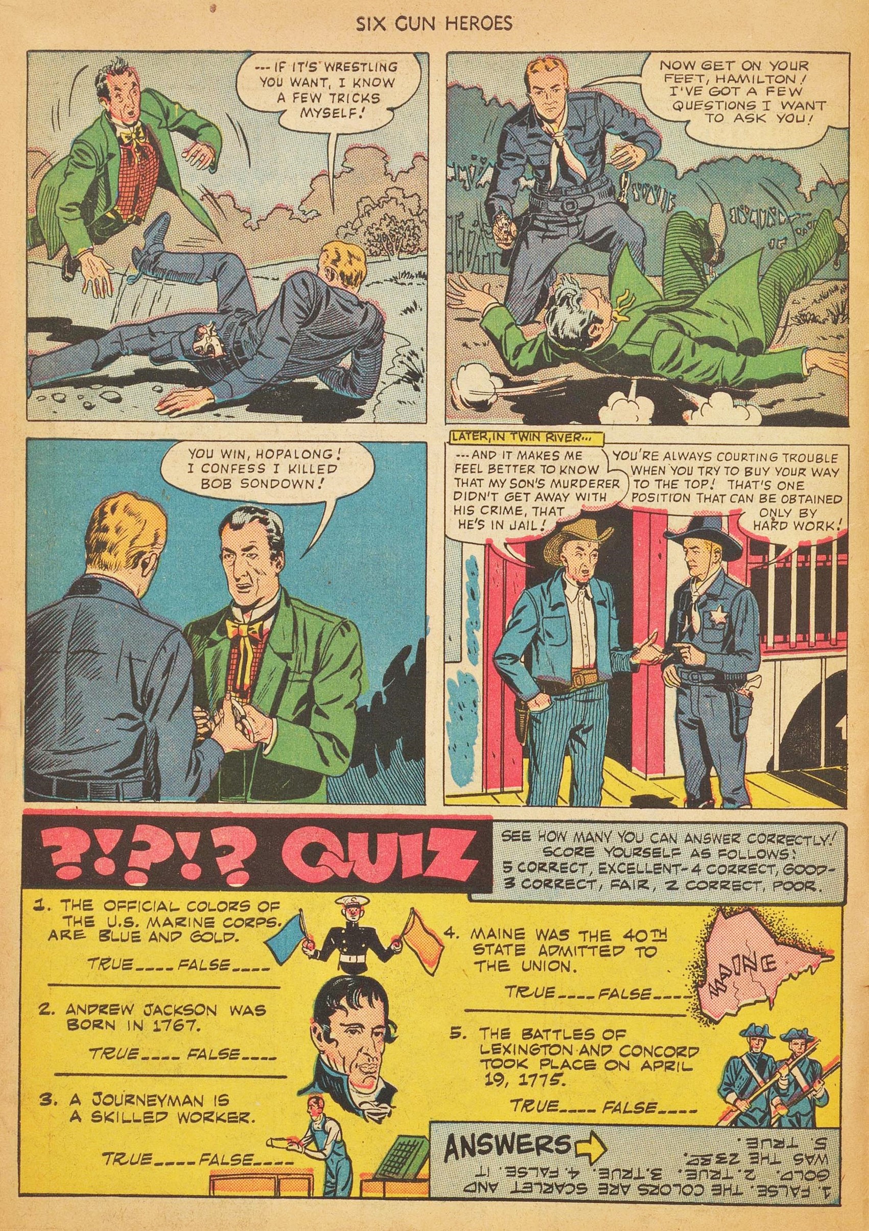 Read online Six-Gun Heroes comic -  Issue #2 - 10