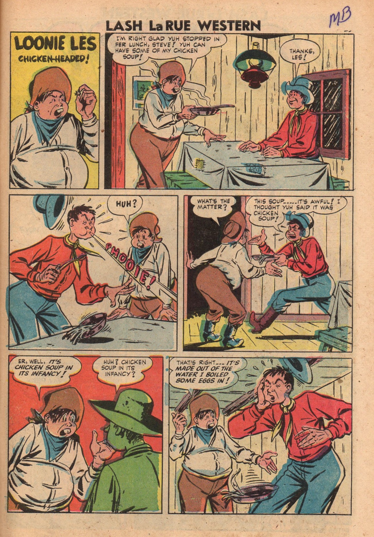 Read online Lash Larue Western (1949) comic -  Issue #64 - 27