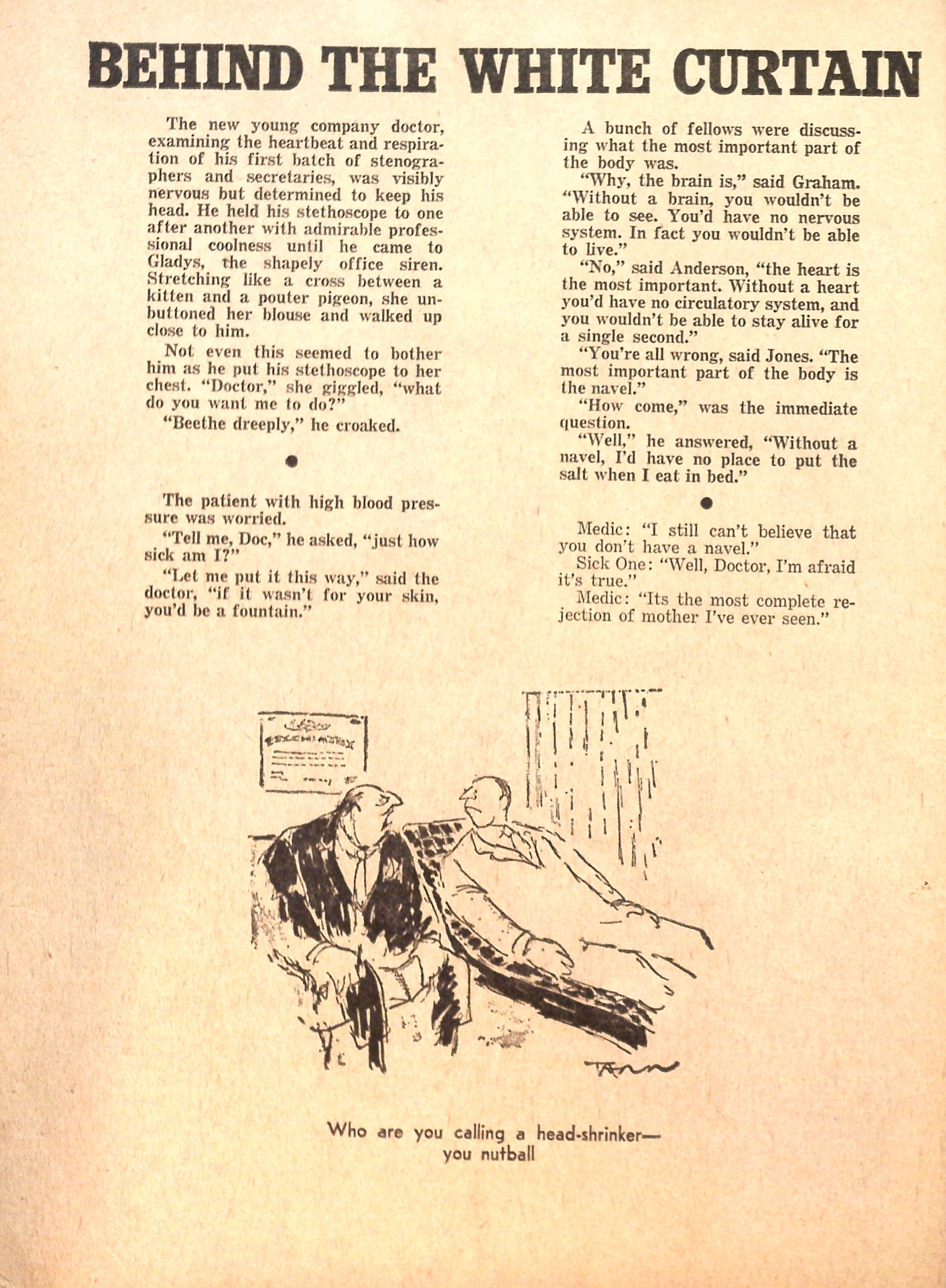 Read online Cartoons and Gags comic -  Issue #33 - 38