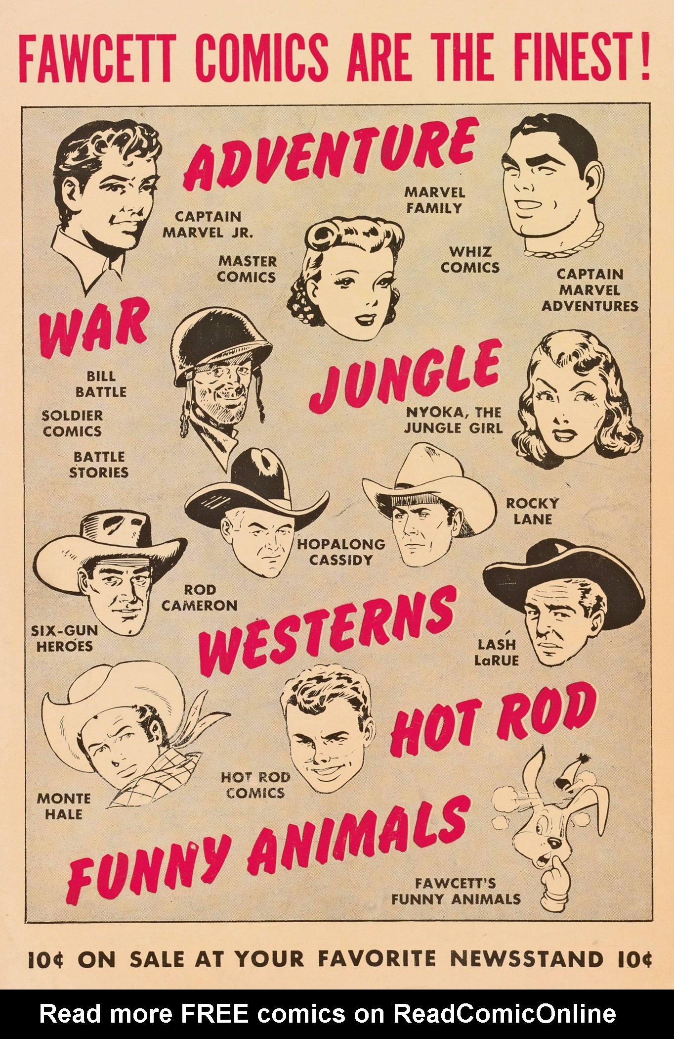 Read online Rod Cameron Western comic -  Issue #19 - 36
