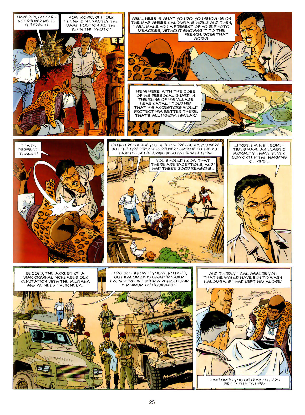 Read online Wayne Shelton comic -  Issue #6 - 28