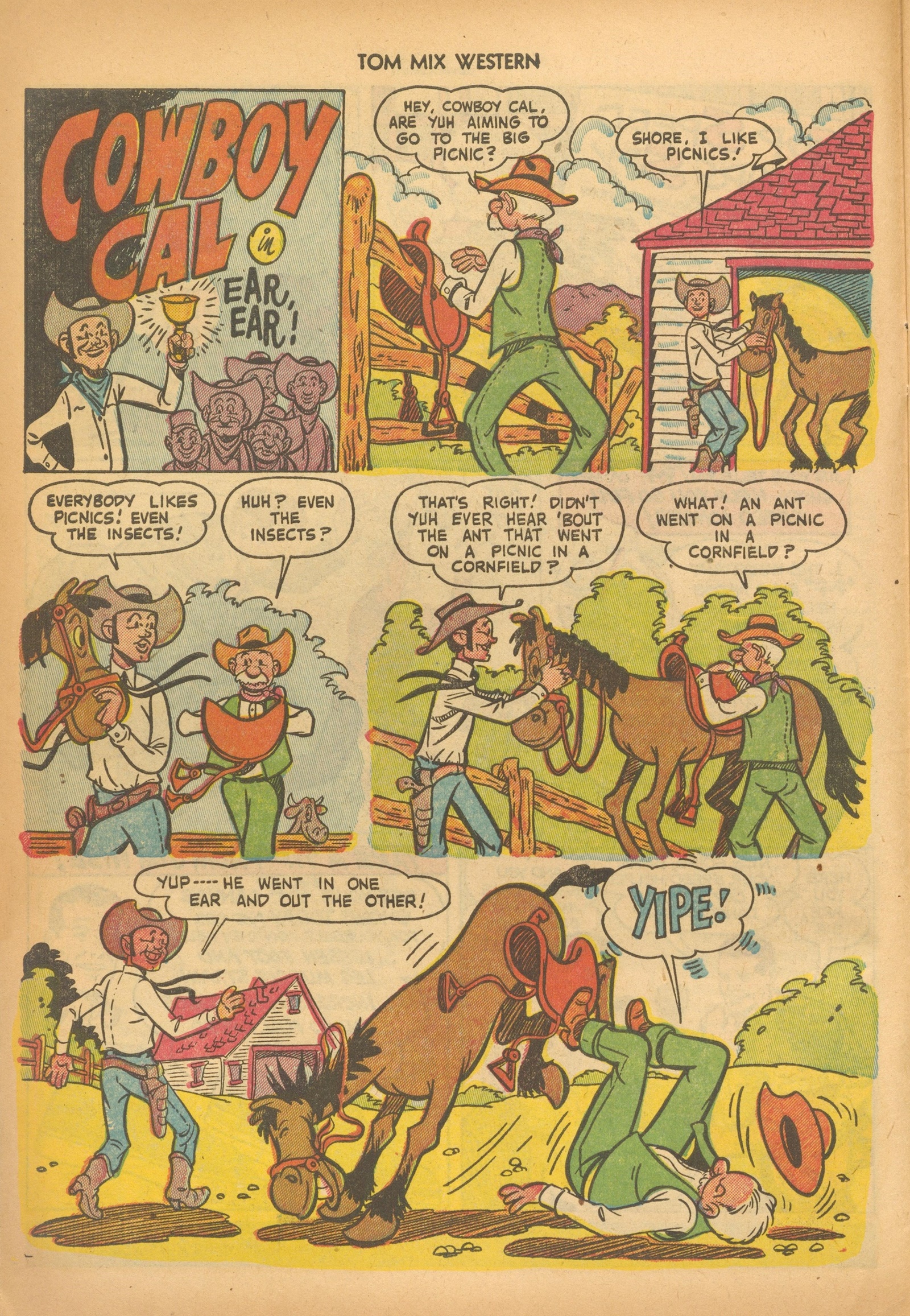 Read online Tom Mix Western (1948) comic -  Issue #56 - 10