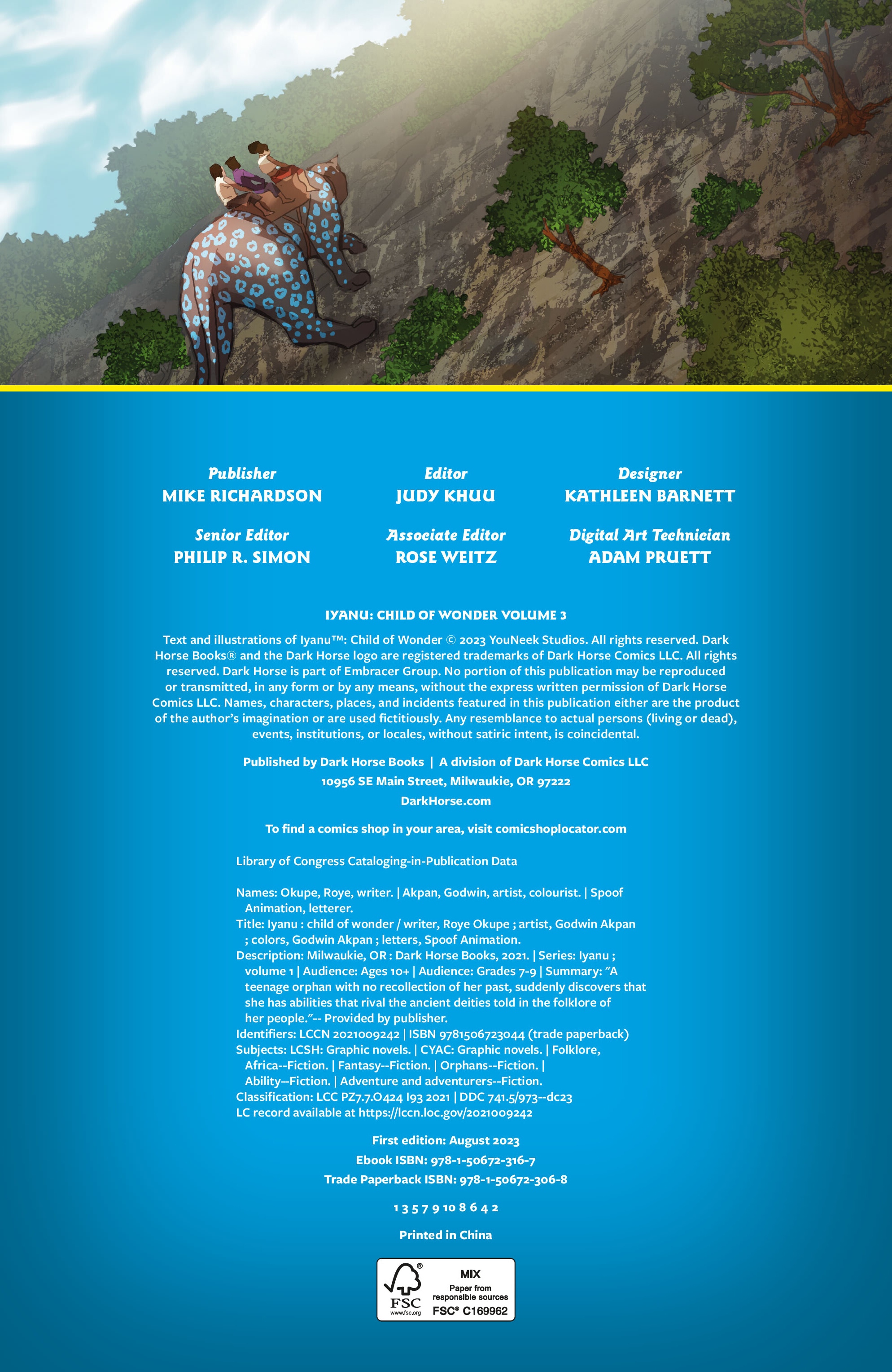 Read online Iyanu: Child of Wonder comic -  Issue # TPB 3 - 4
