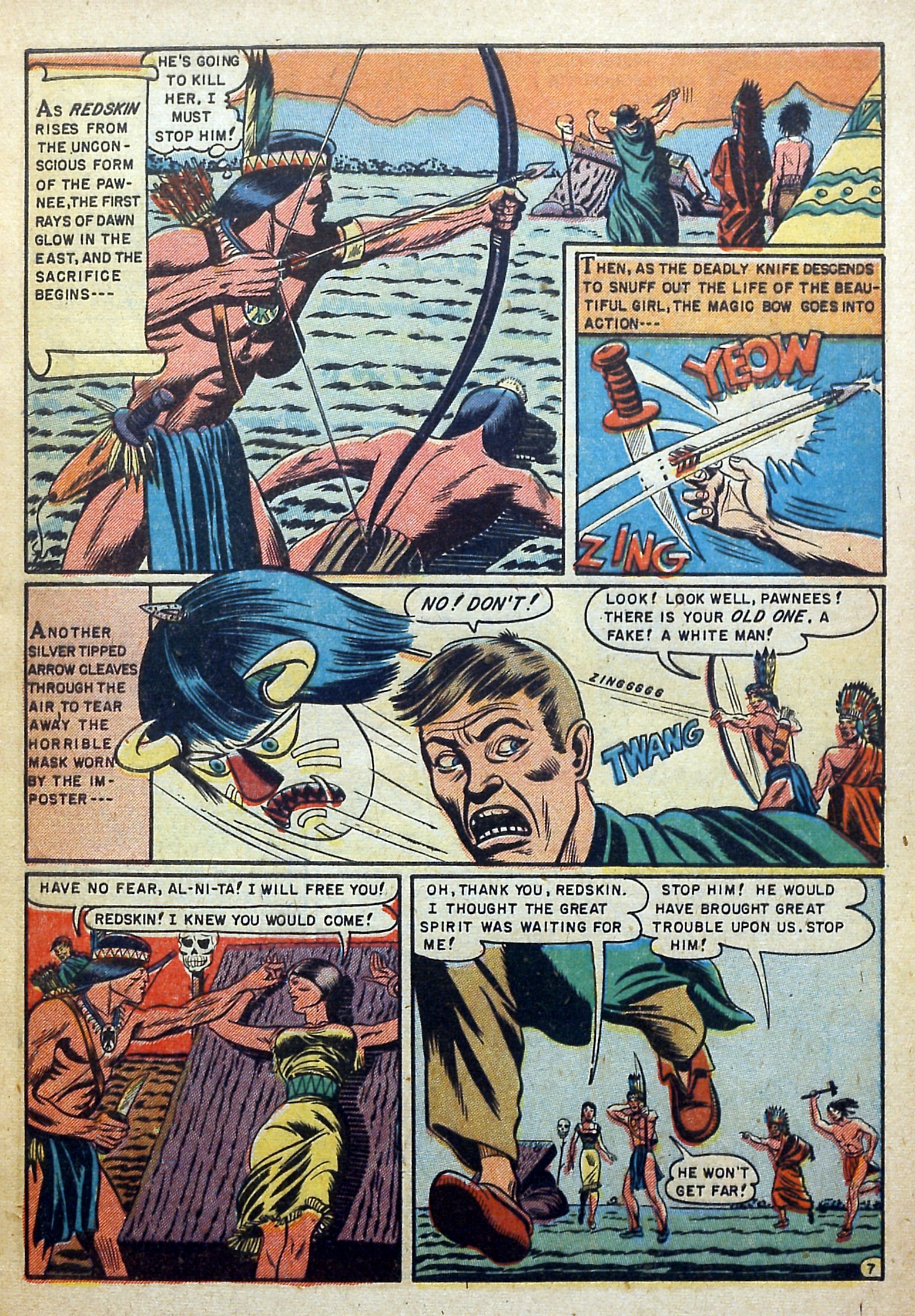 Read online Redskin comic -  Issue #4 - 9
