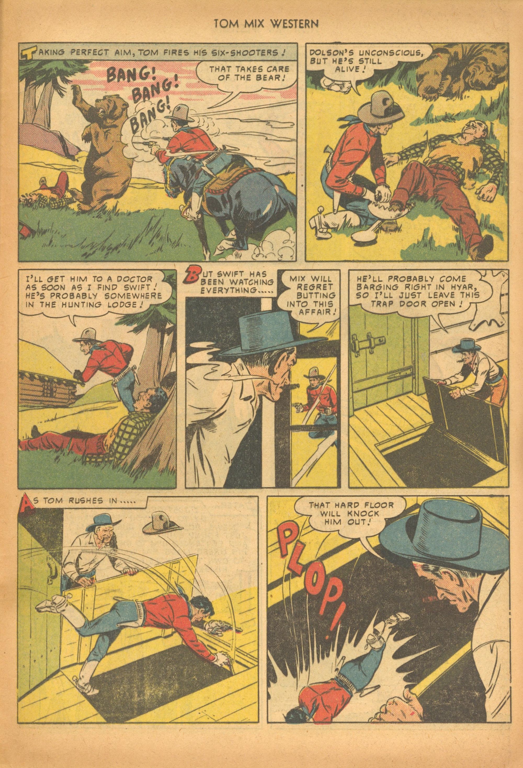 Read online Tom Mix Western (1948) comic -  Issue #28 - 41