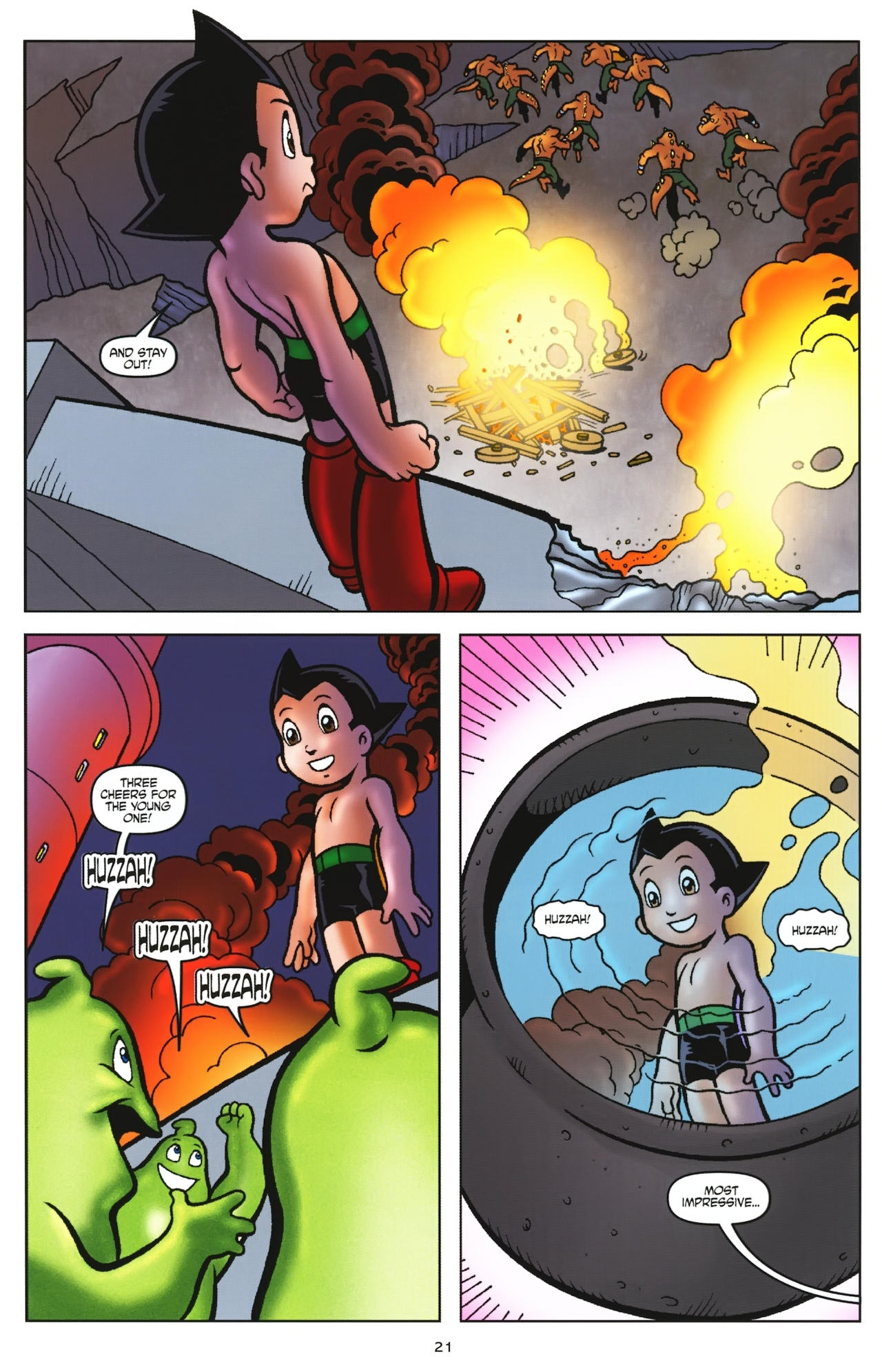 Read online Astro Boy: The Movie: Official Movie Prequel comic -  Issue #2 - 22