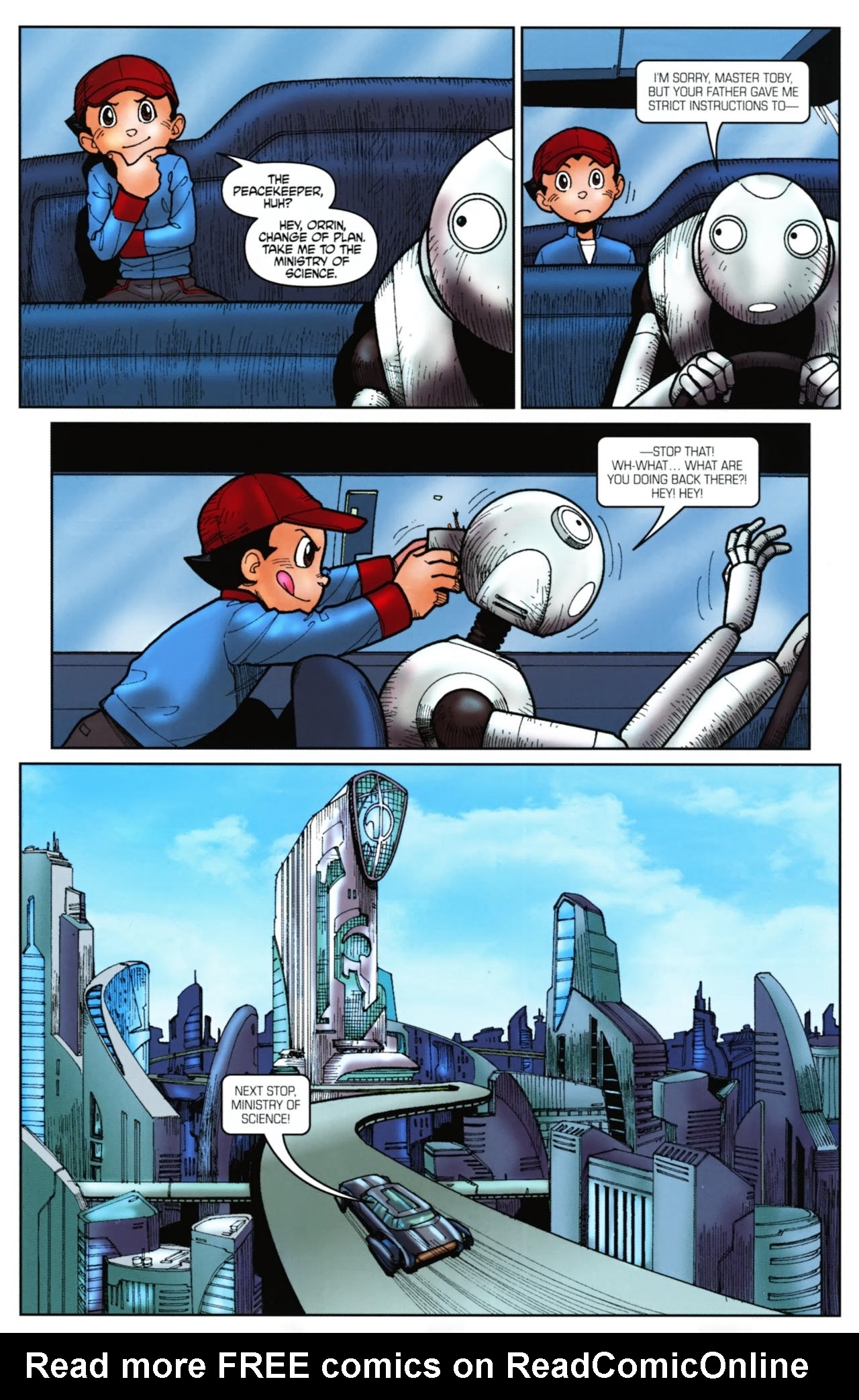 Read online Astro Boy: The Movie: Official Movie Adaptation comic -  Issue #1 - 7