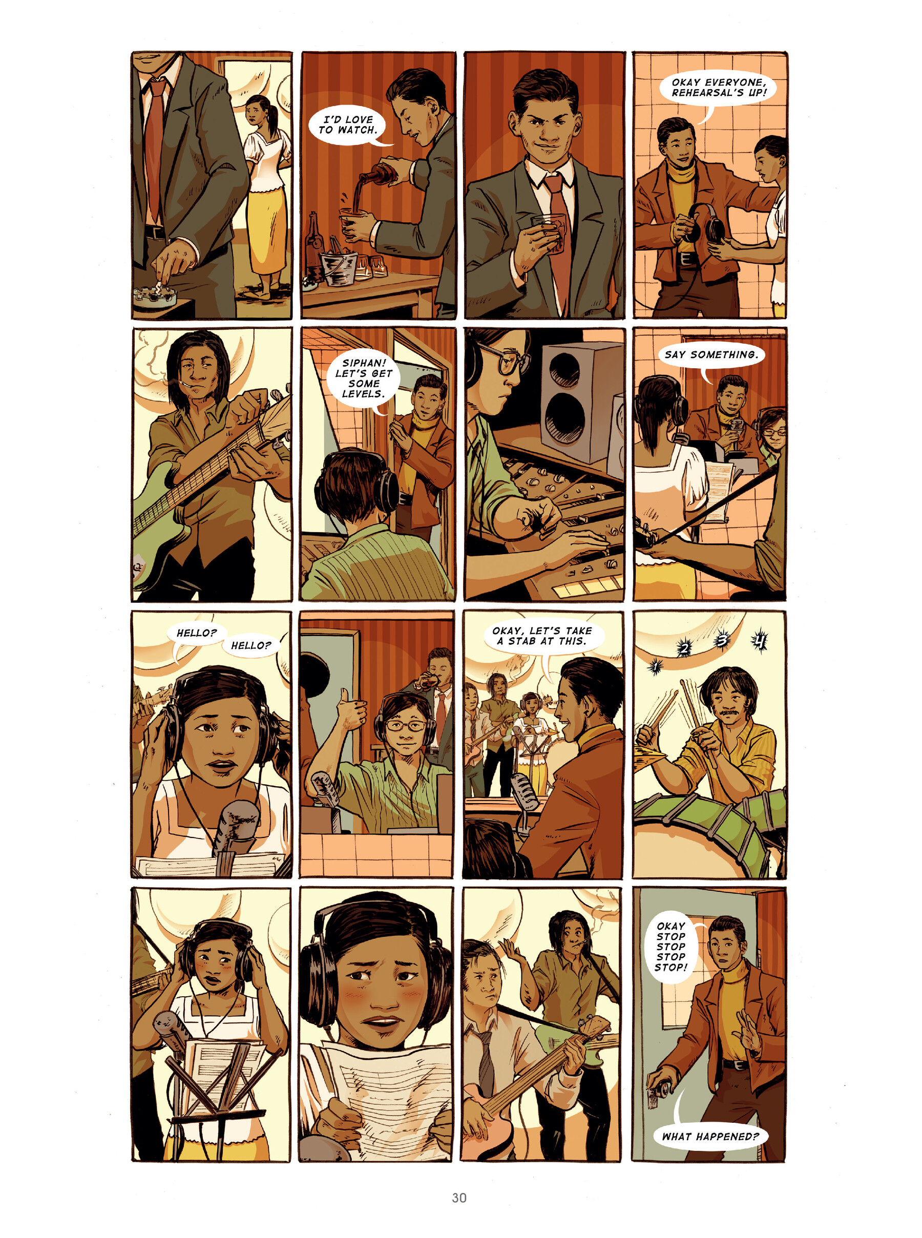 Read online The Golden Voice: The Ballad of Cambodian Rock's Lost Queen comic -  Issue # TPB (Part 1) - 29