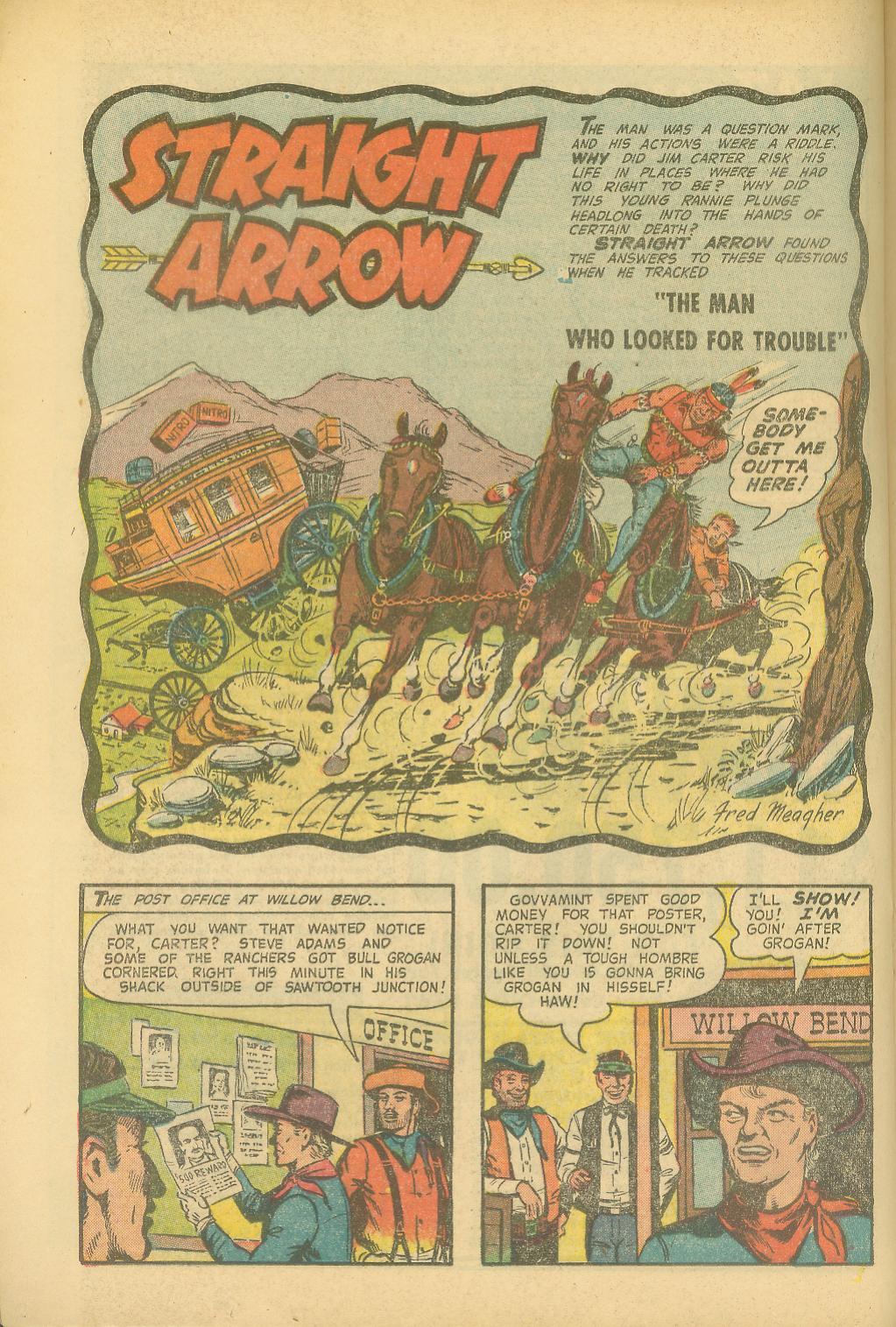 Read online Straight Arrow comic -  Issue #42 - 21